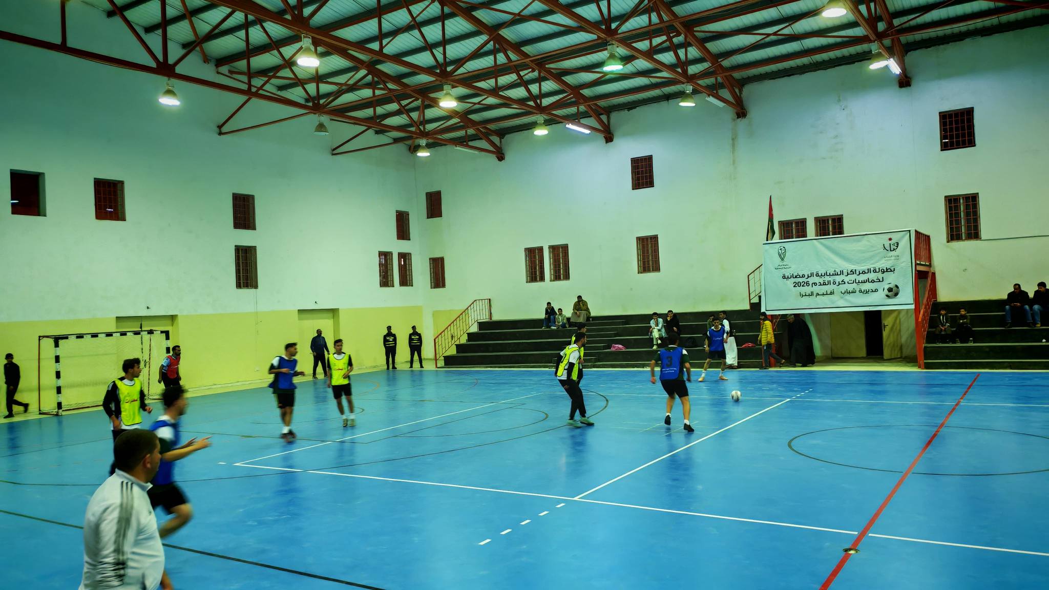  انطلاق منافسات بطولة المراكز الرمضانية لخماسيات القدم في معان