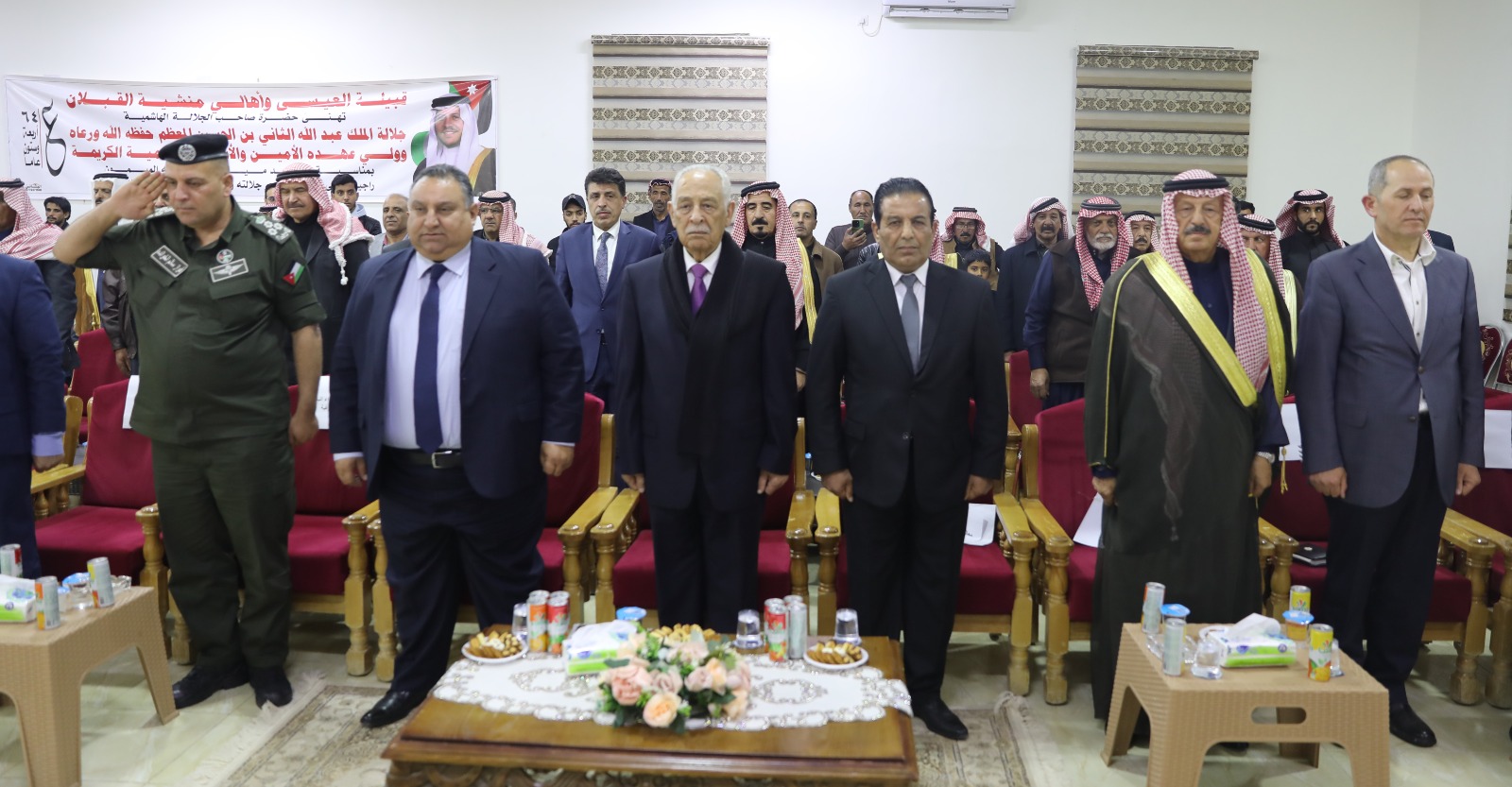  العيسوي يرعى احتفال قبيلة العيسى بالبادية الشمالية بعيد ميلاد الملك وذكرى الوفاء والبيعة 