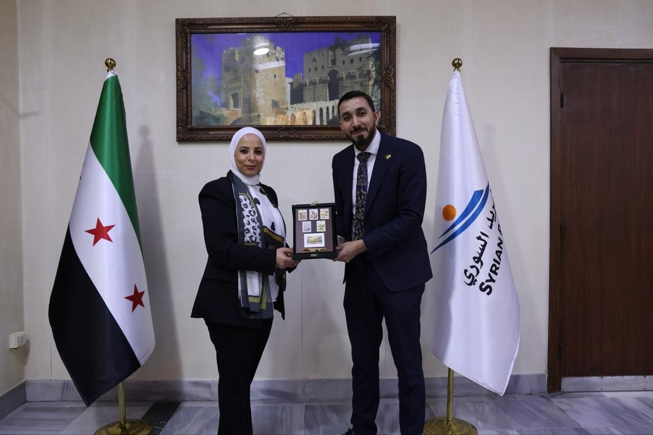  وفد من البريد الأردني يزور المؤسسة السورية للبريد