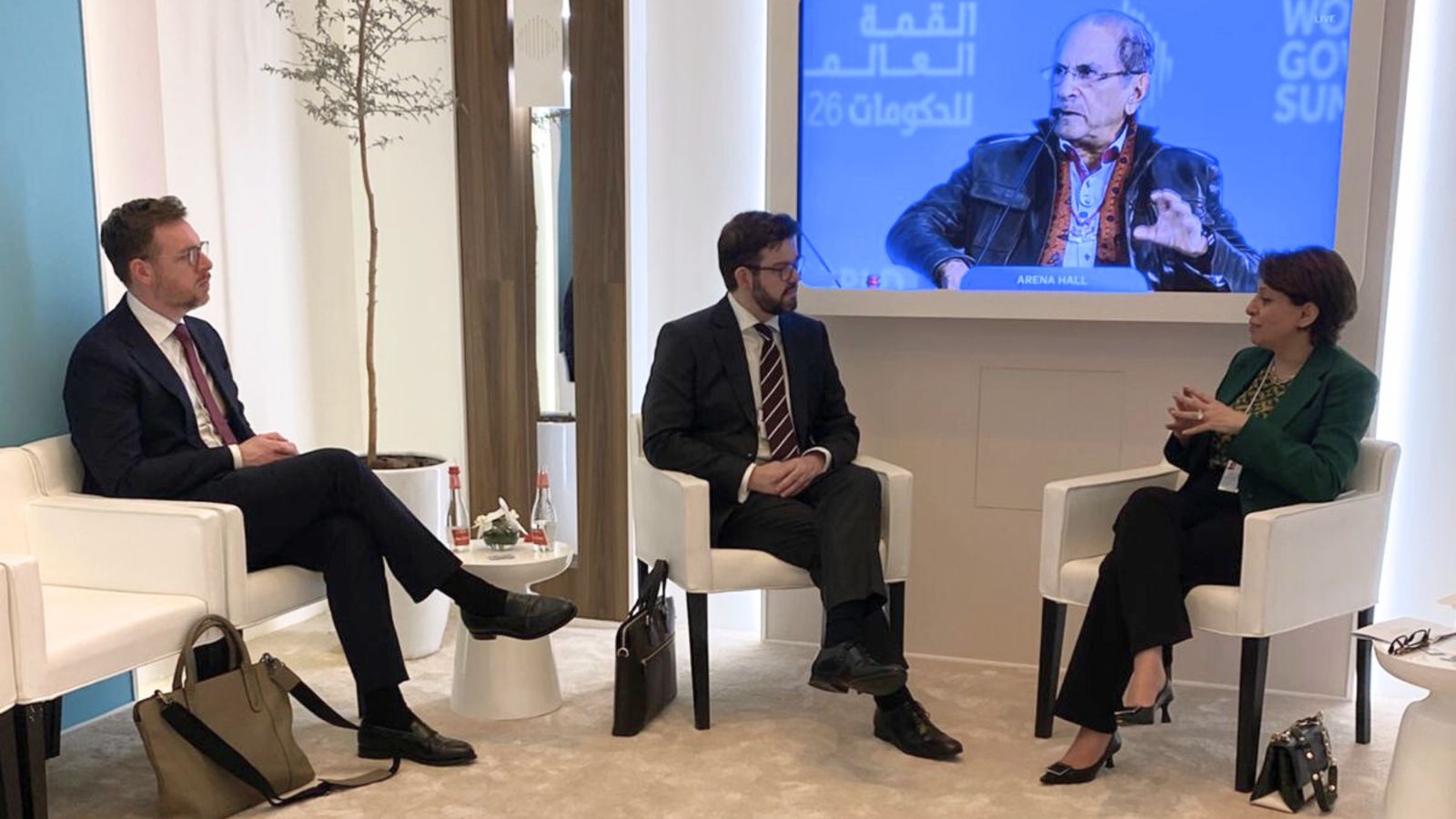  البلبيسي تبحث تعزيز التعاون في بناء القدرات والتدريب مع منصة "إيه بوليتيكال"