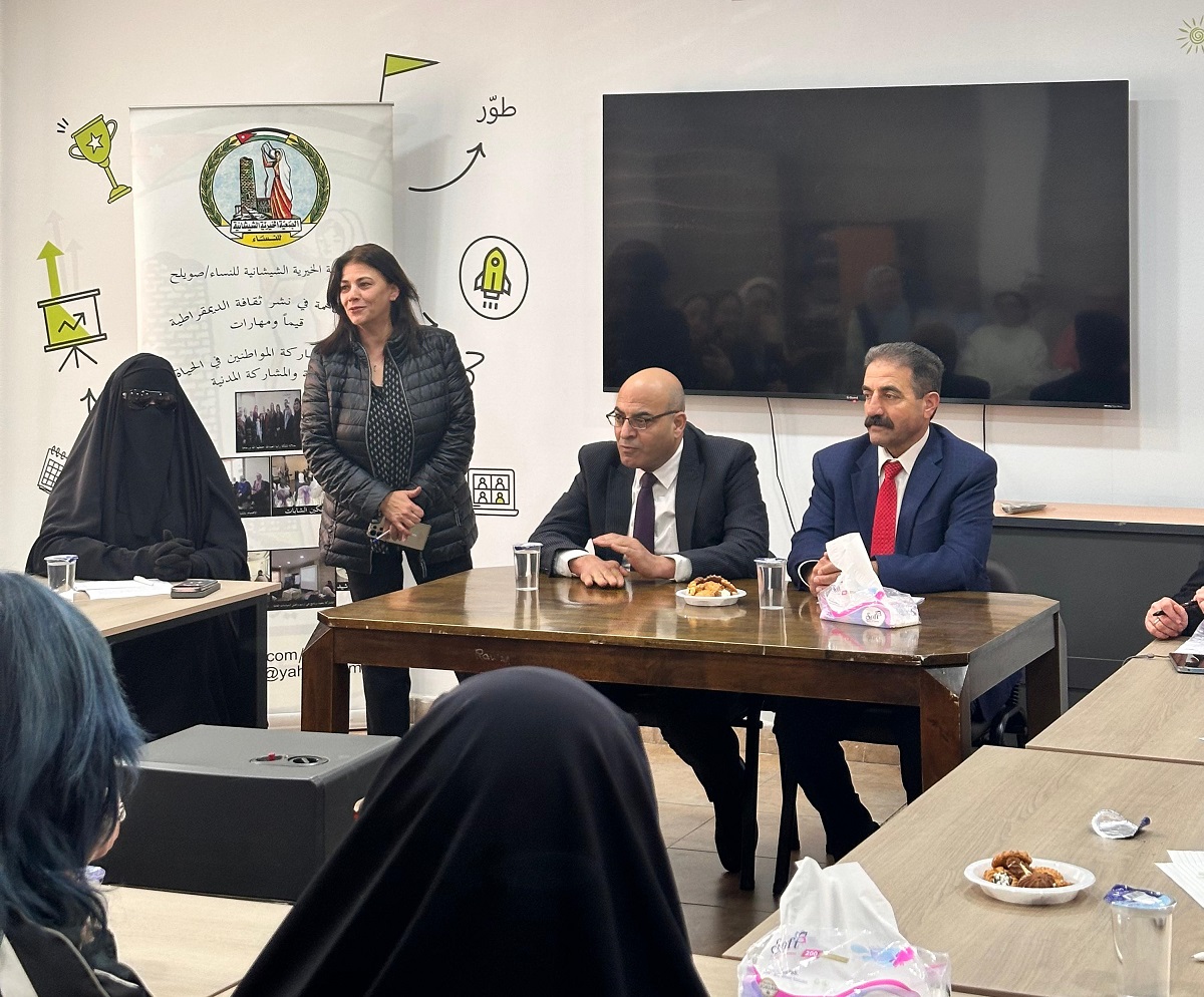  أمين عام "الشؤون السياسية" يلتقي سيدات من الجمعية الخيرية الشيشانية