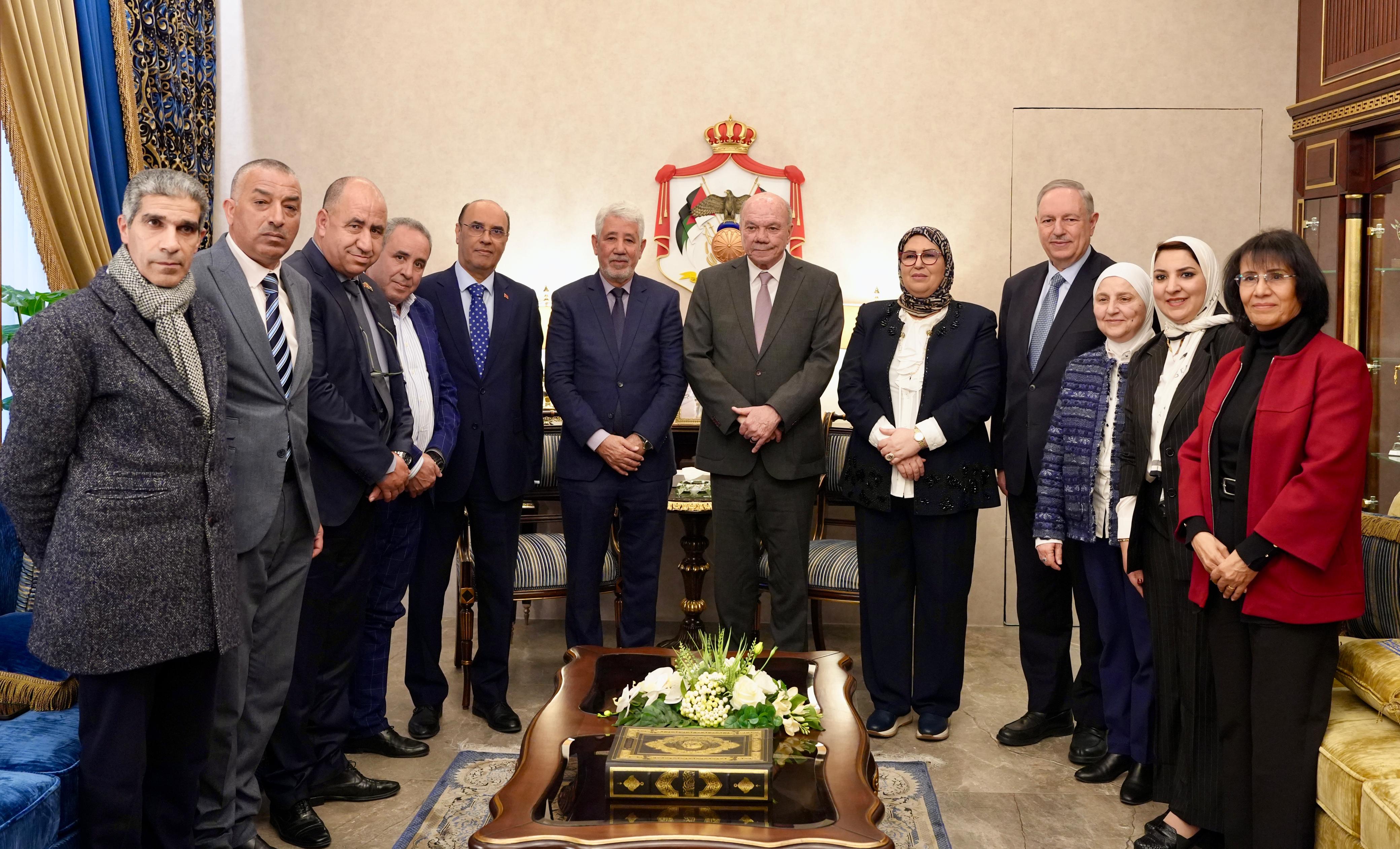 رئيس "الأعيان" يشيد بمستوى العلاقات الأردنية المغربية 