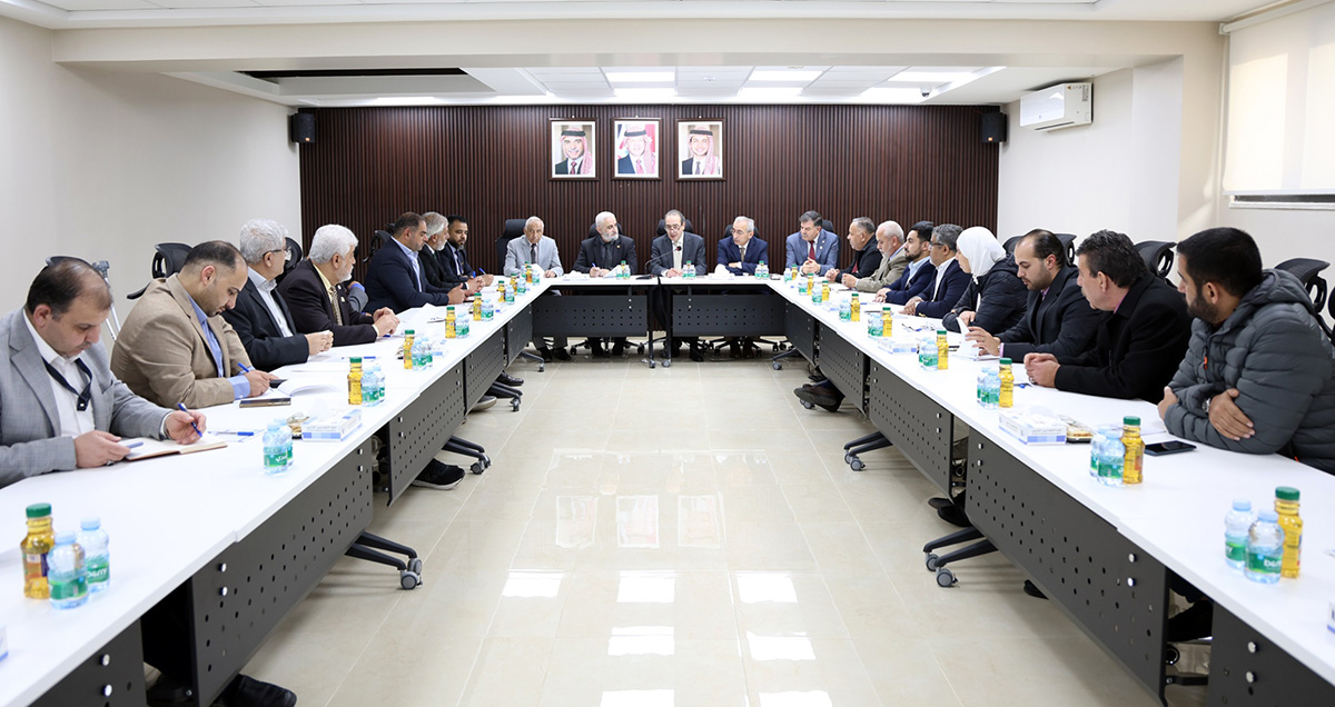  بحث تعزيز التعاون بين نقابتي المهندسين الأردنية والسورية