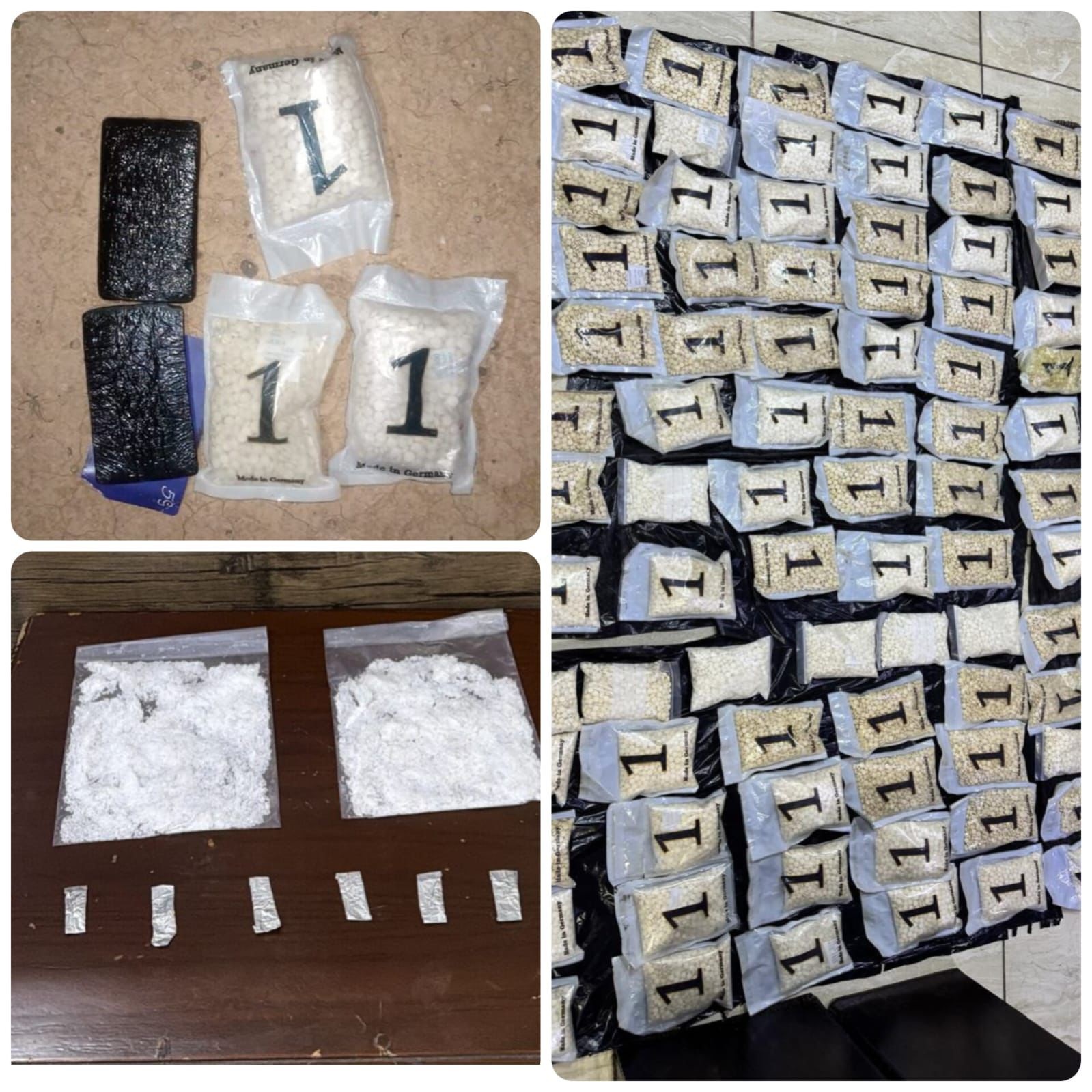  القبض على 23 متورطاً بقضايا التهريب والتجارة والترويج للمخدرات