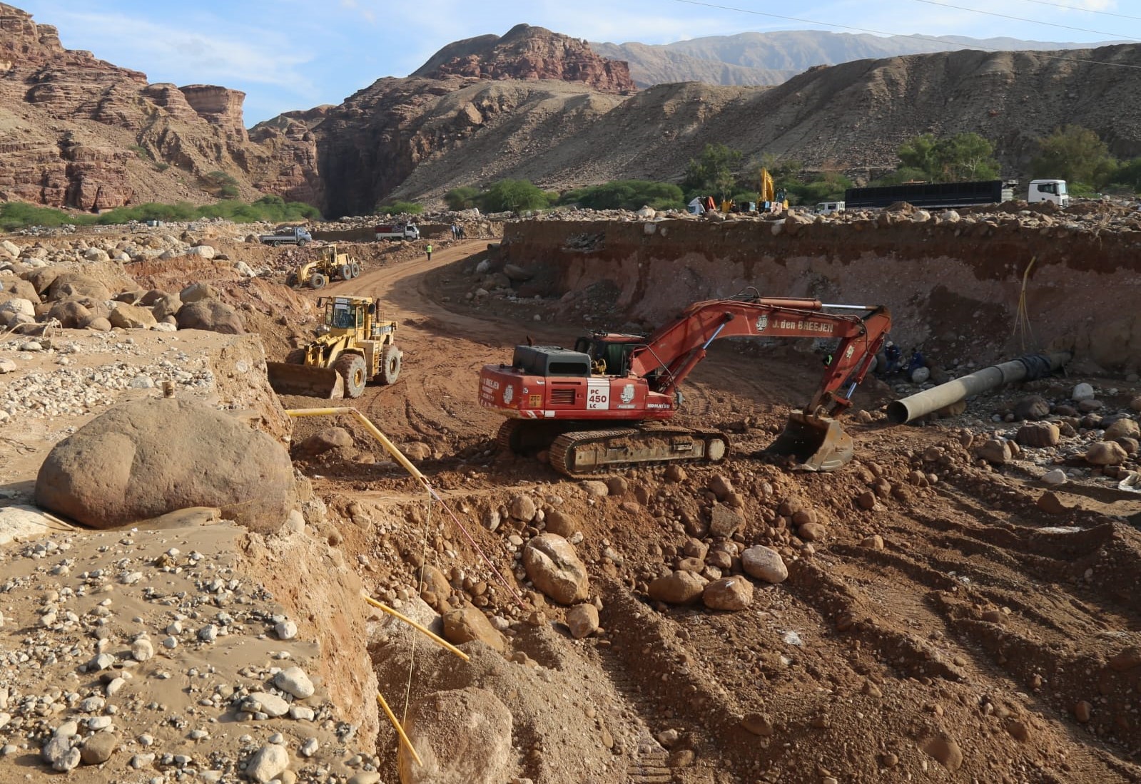  وزراء الداخلية والأشغال والسياحة يعلنون إجراءات فورية لمعالجة أضرار الهطول المطري في الكرك