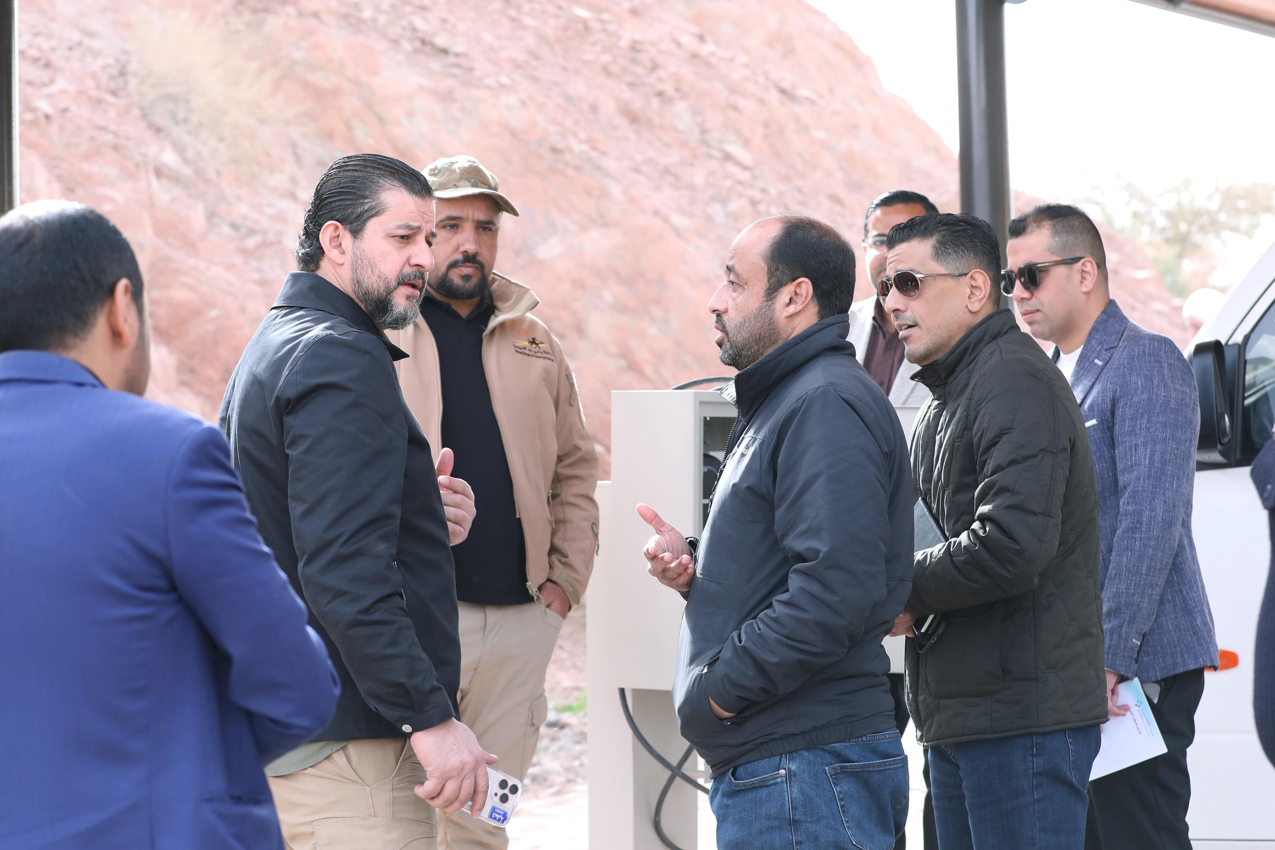  مفوض شؤون السياحة في"العقبة الخاصة" يطلع على احتياجات منطقة وادي رم