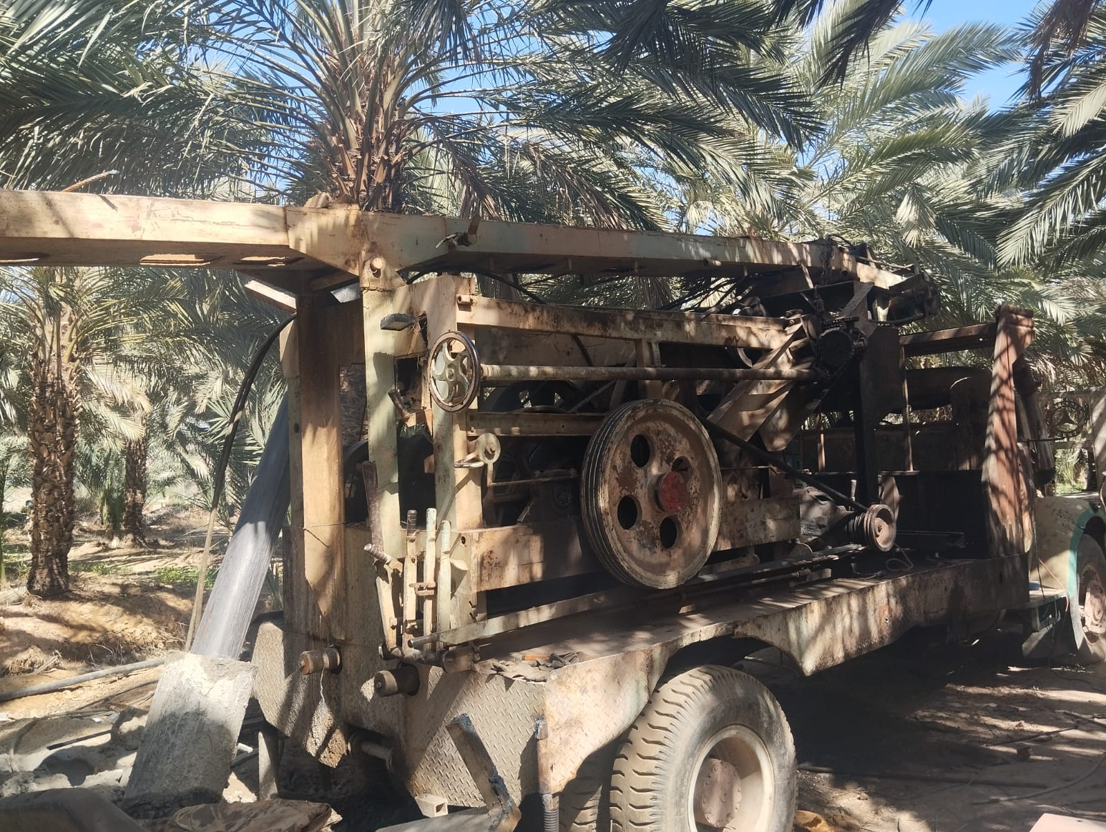  المياه: ضبط بئر وحفارة مخالفة في الشونة الجنوبية