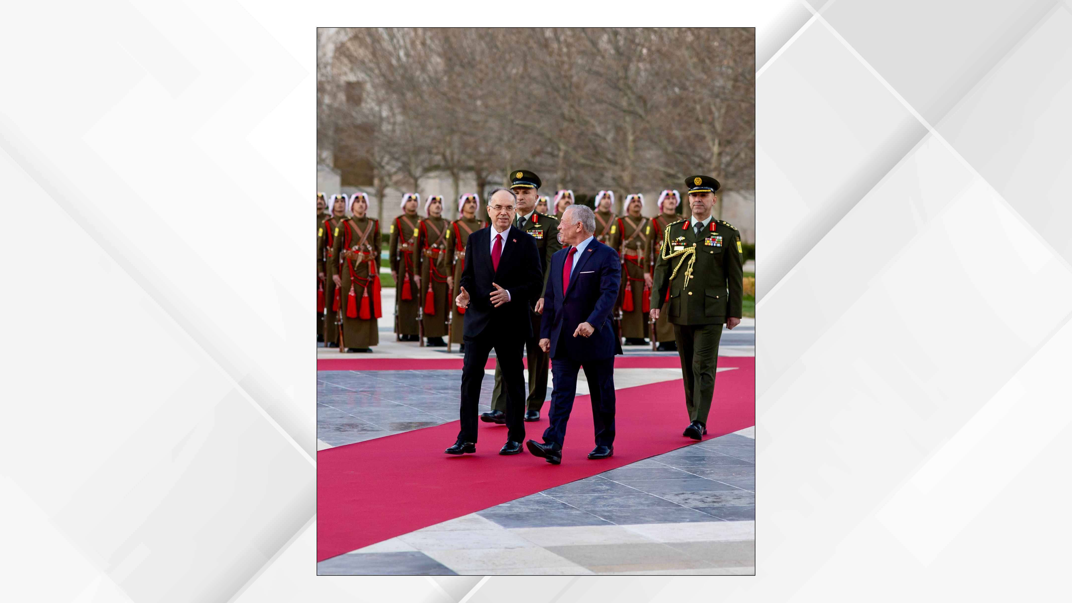  الملك والرئيس الألباني يبحثان سبل توسيع التعاون بين البلدين