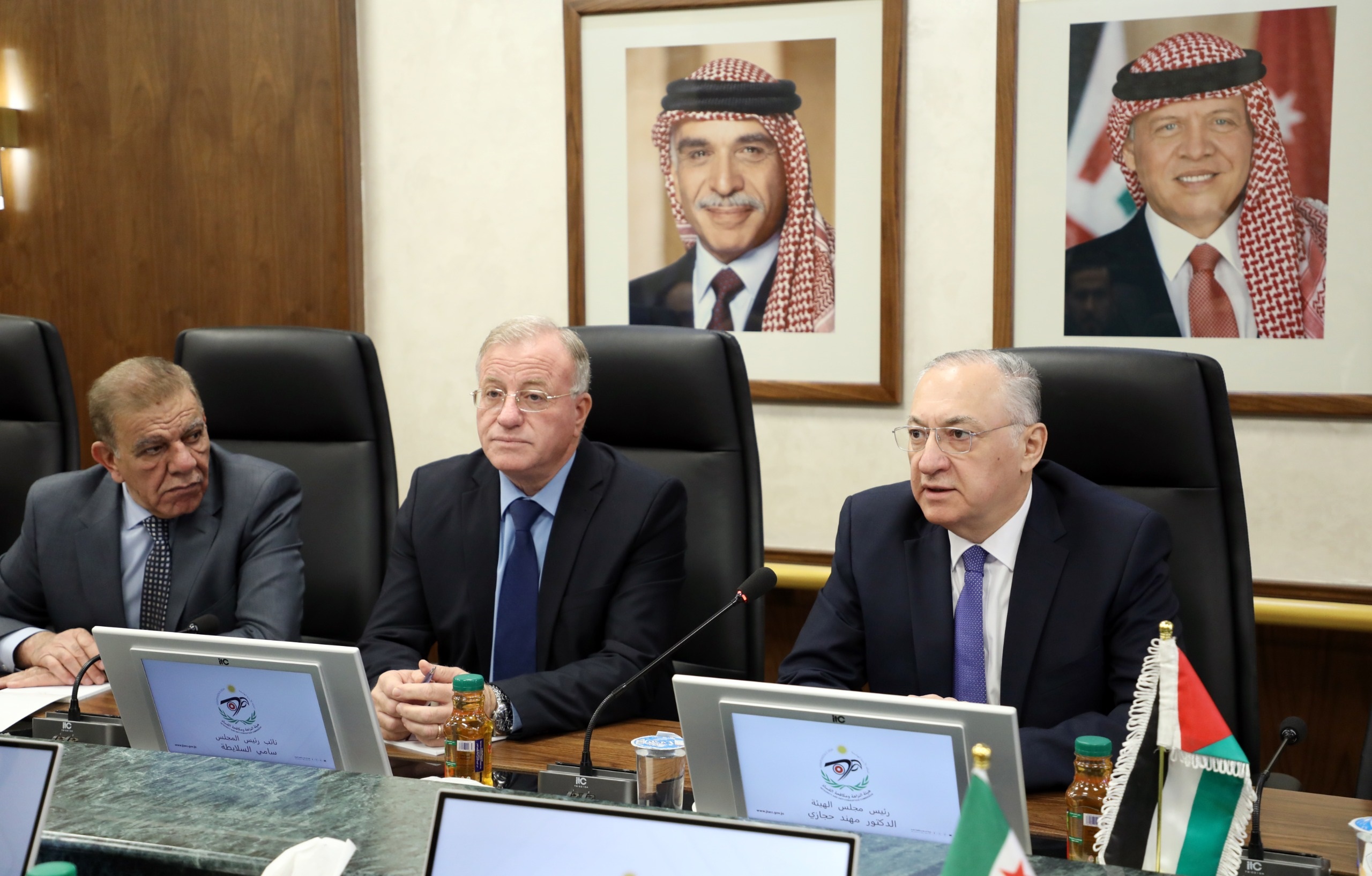  وفد سوري يزور النزاهة ويطلع على تجربة الهيئة بمكافحة الفساد