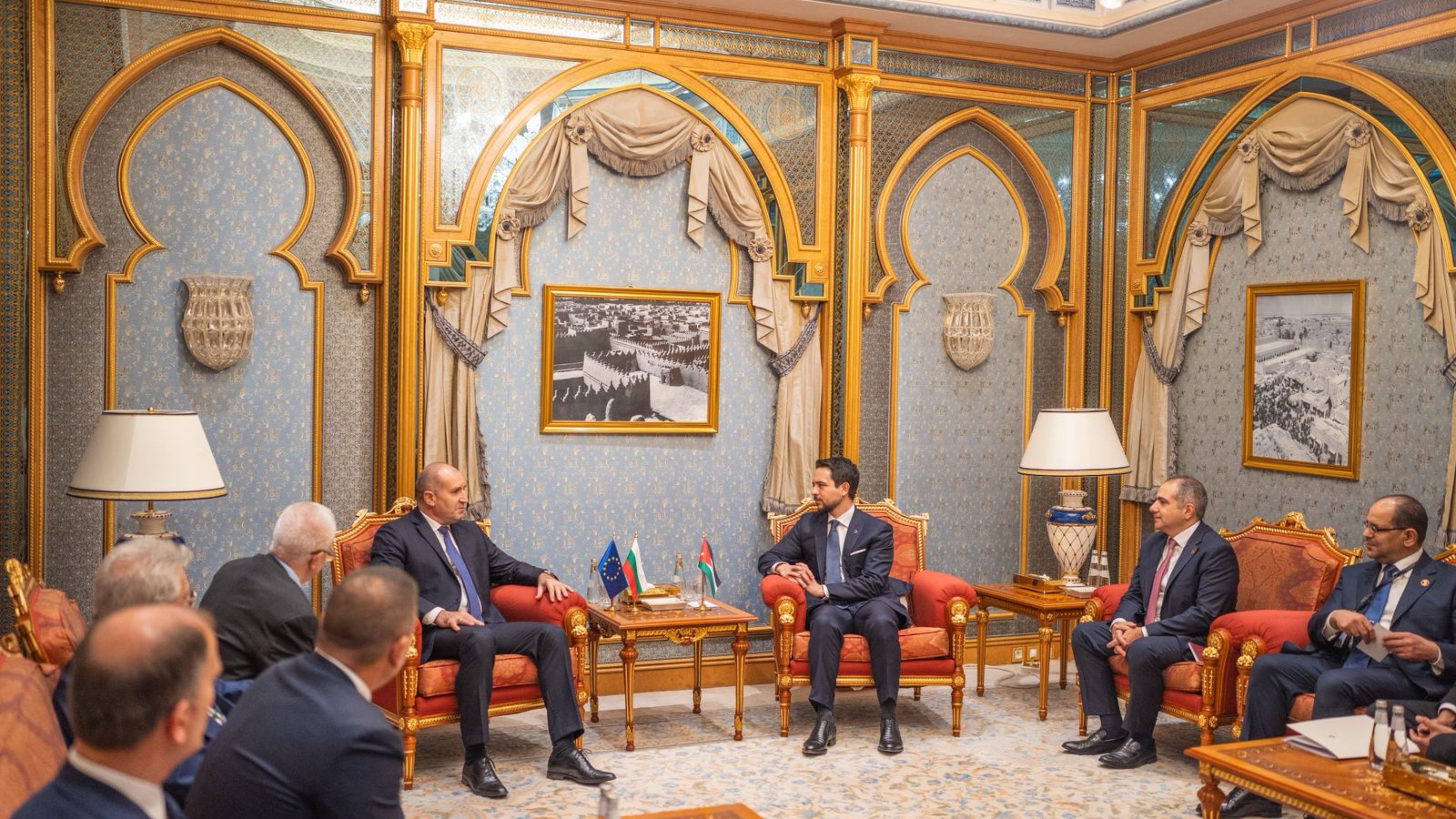 Crown Prince meets with presidents of Bulgaria, Kosovo