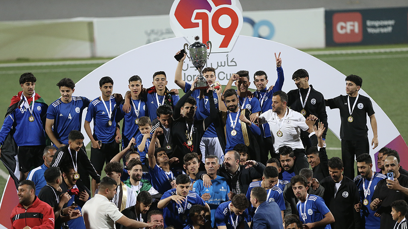  الرمثا يتوج بكأس الأردن للشباب