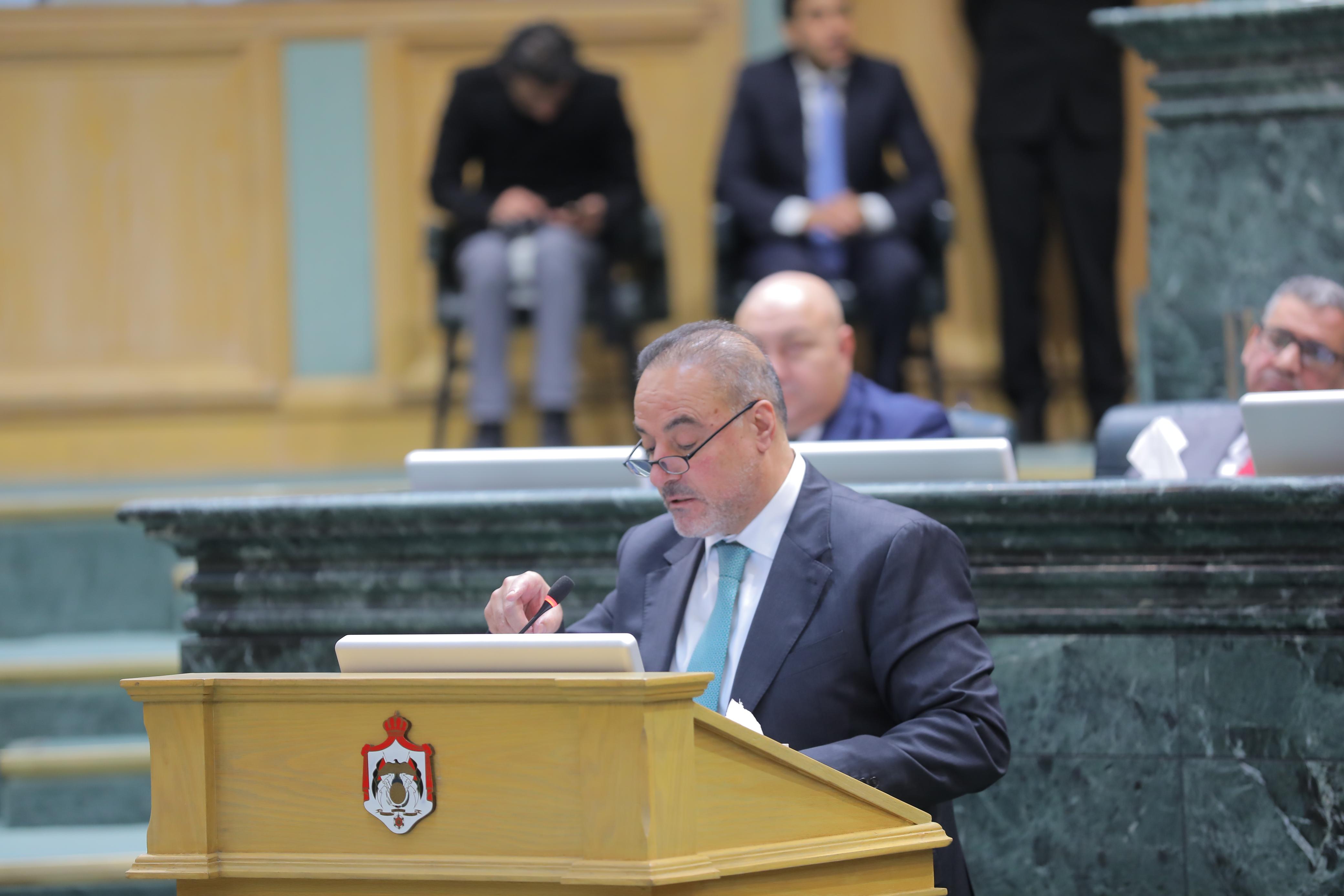  وزير المالية يلقي رد الحكومة على مناقشات "الأعيان" لمشروع الموازنة العامة 2026