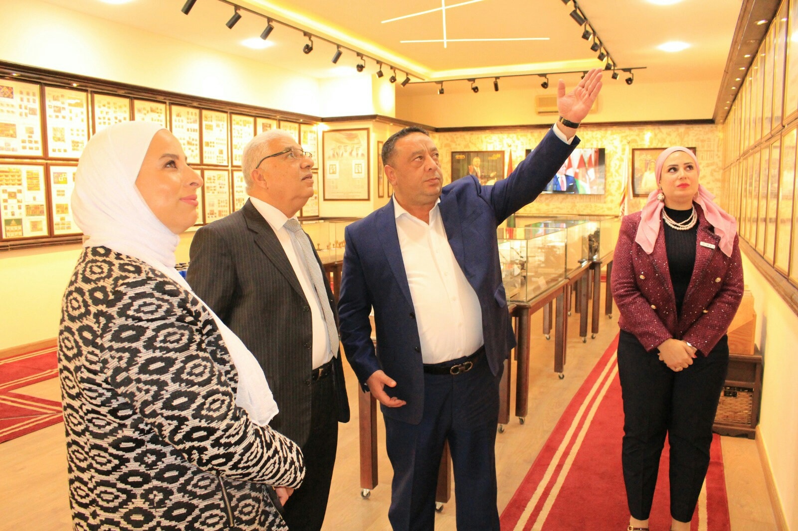  بحث التعاون بين وكالة الأنباء الأردنية والبريد الأردني