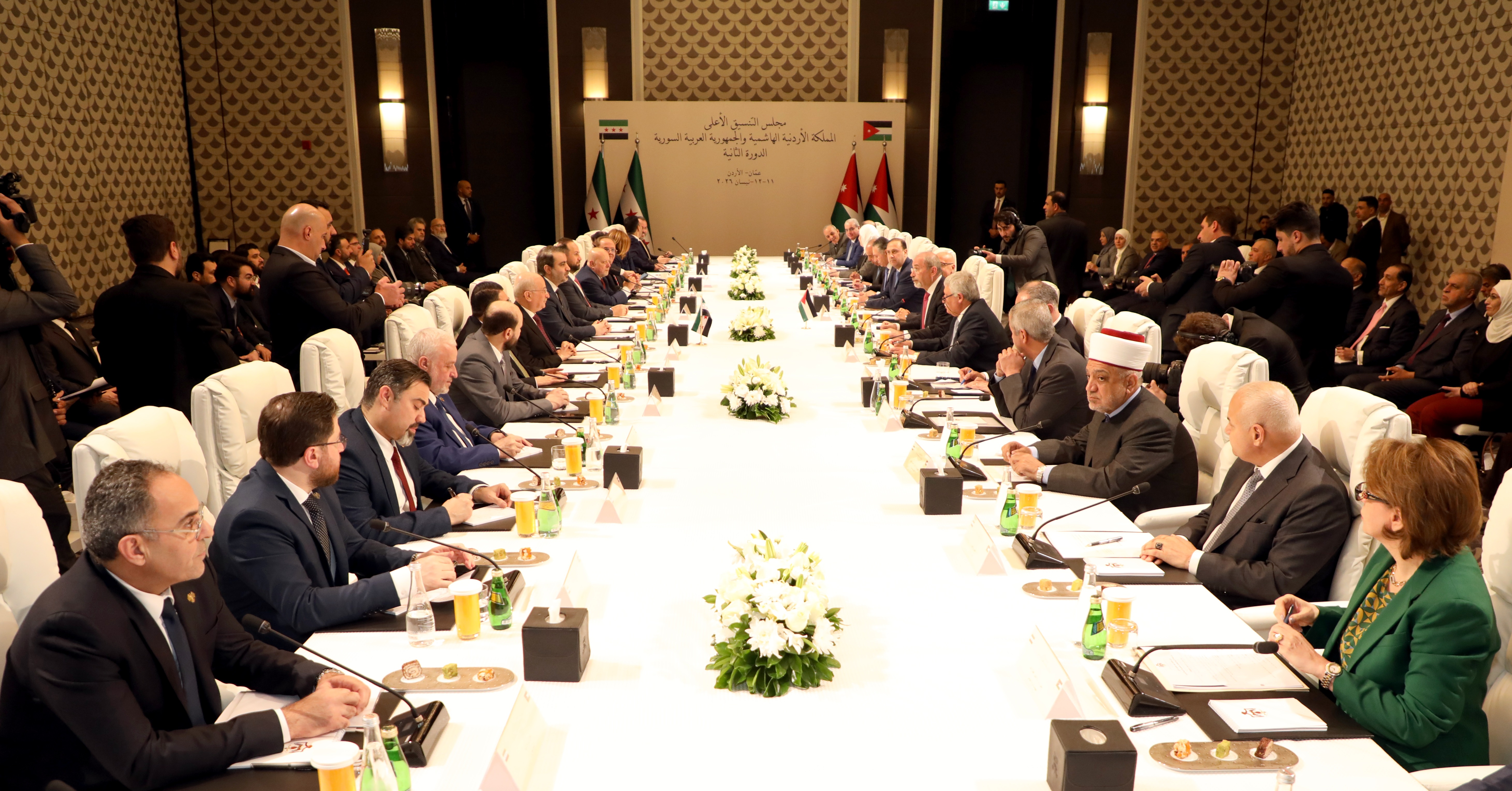 بدء اجتماعات مجلس التنسيق الأعلى بين الأردن وسوريا على المستوى الوزاري