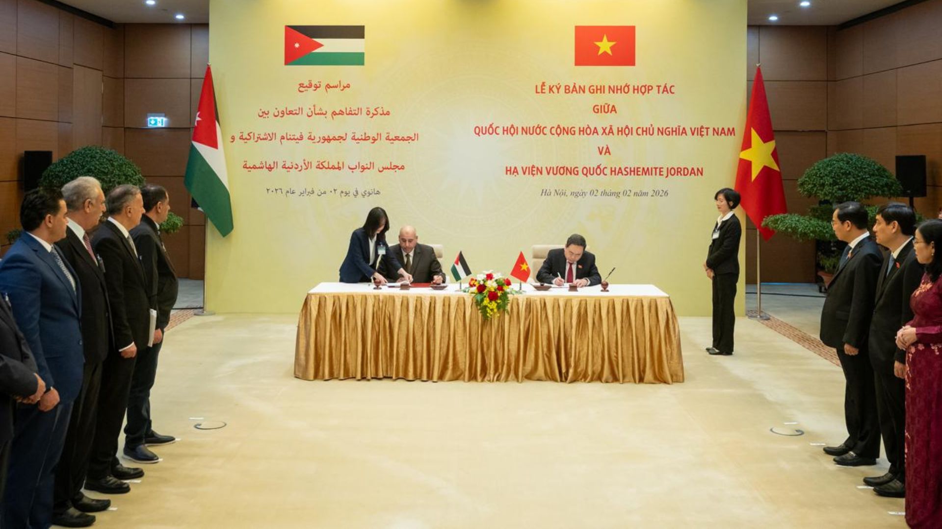 مجلس النواب يبحث مع الجمعية الوطنية الفيتنامية تعزيز العلاقات الثنائية