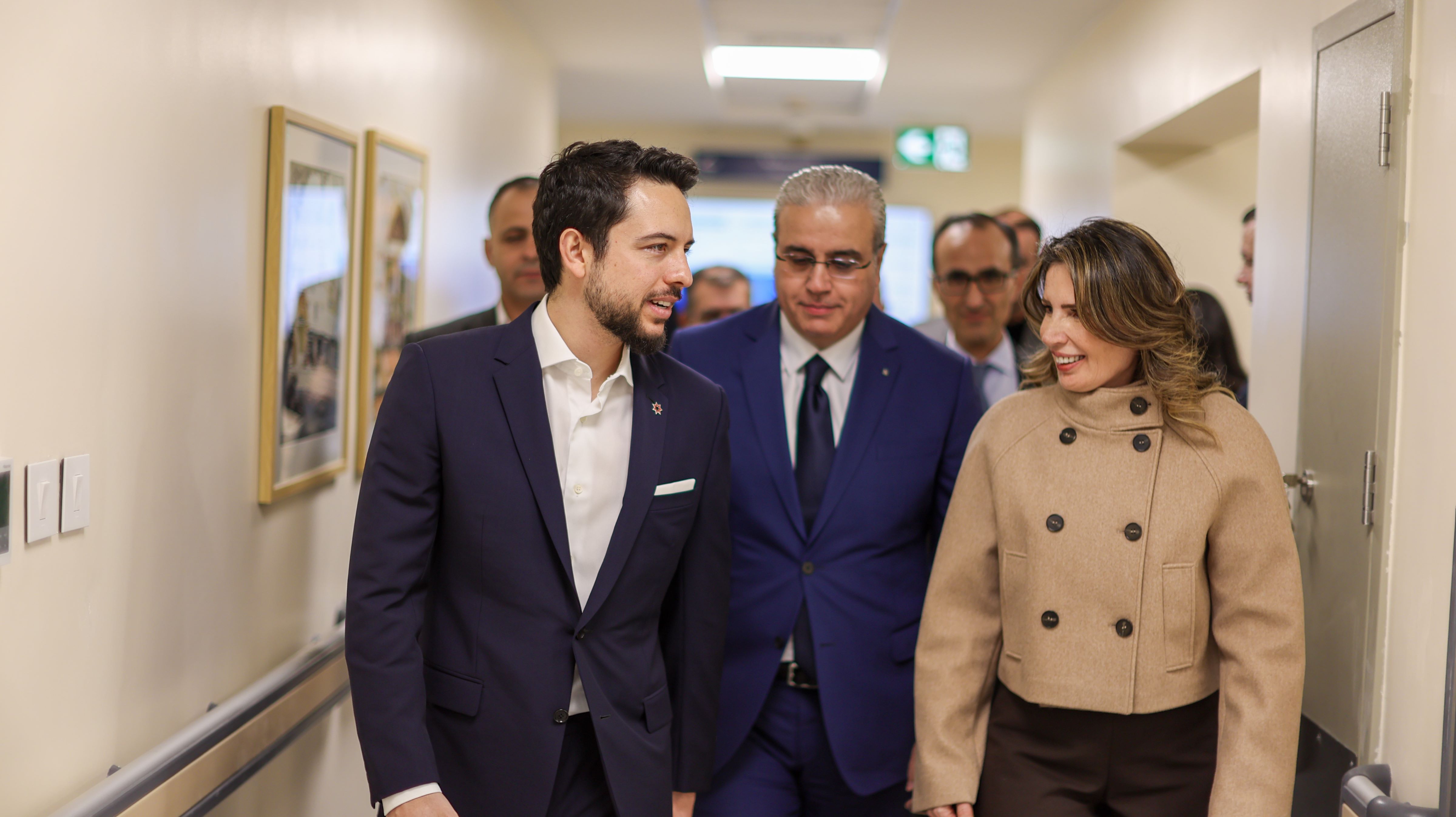  ولي العهد يفتتح مشروع إعادة تأهيل وتطوير مركز صحي جرش الشامل