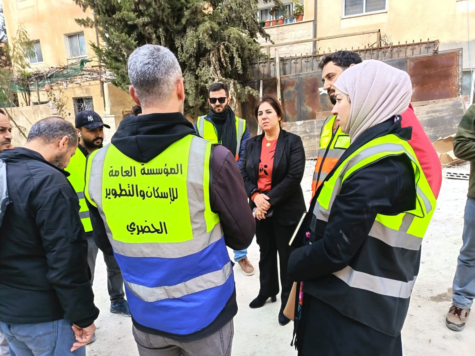 مديرة "التطوير الحضري" تتفقد أعمال صيانة بمشروع ضاحية الأميرة إيمان 