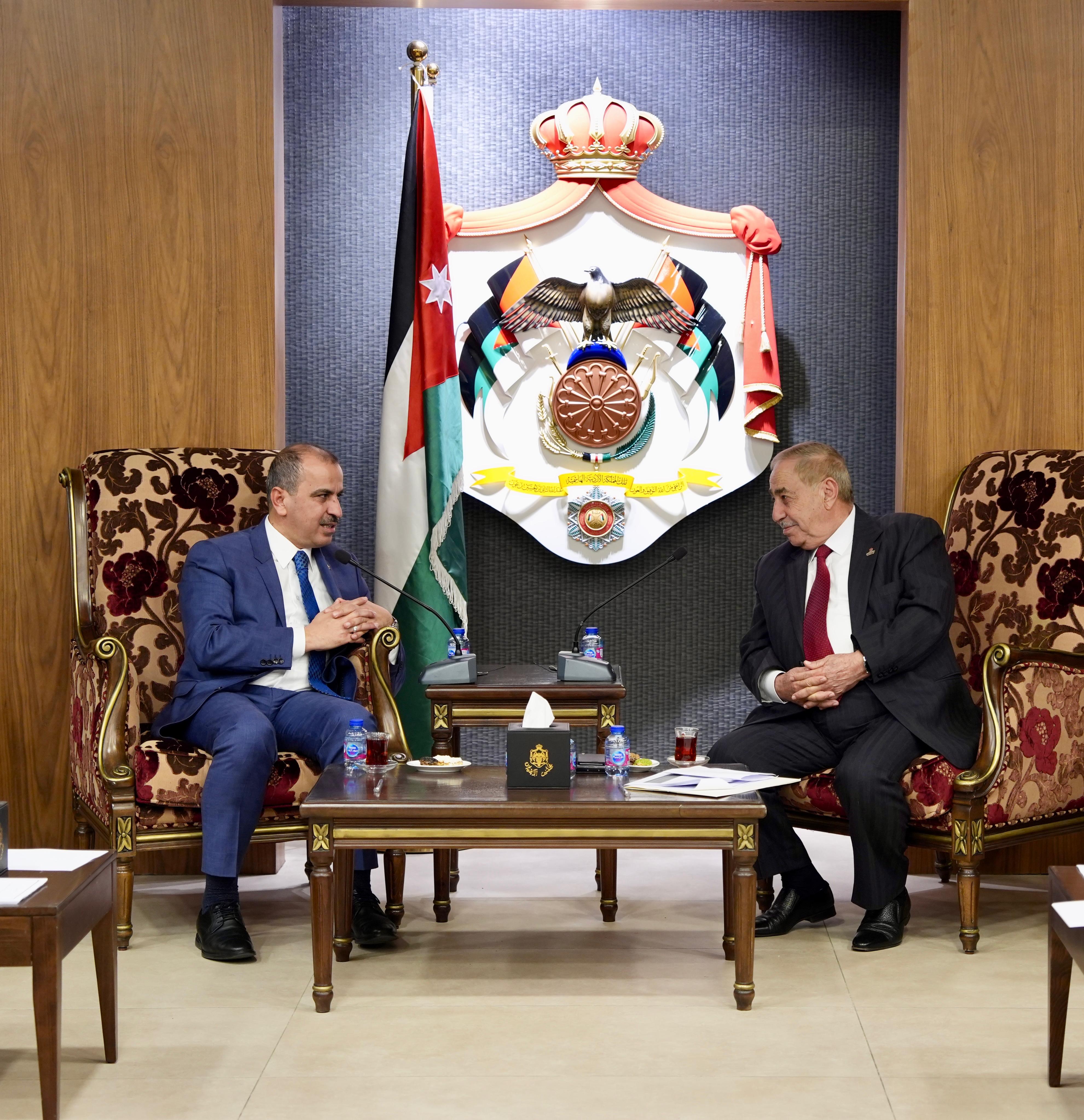  "الأخوة الأردنية التركية" في "الأعيان" تلتقي السفير التركي 