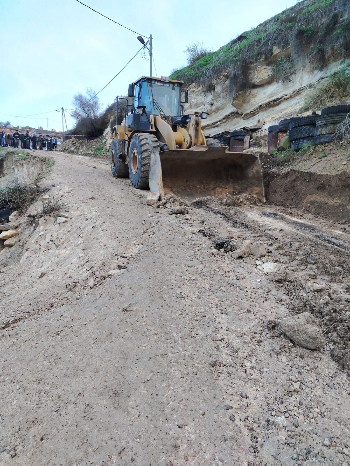  بلدية اربد تتعامل مع 127 شكوى خلال المنخفض الجوي 