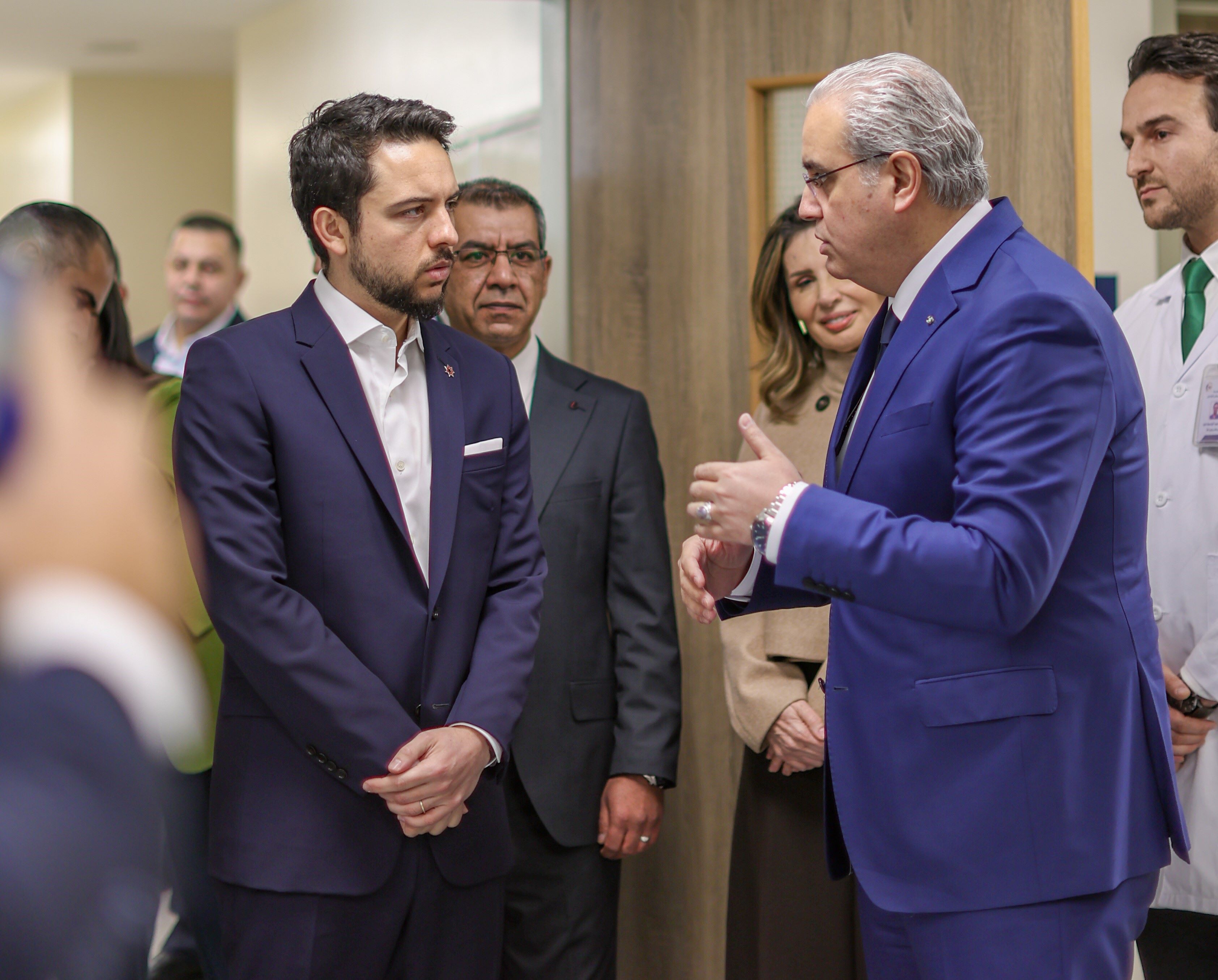  ولي العهد يفتتح مشروع إعادة تأهيل وتطوير مركز صحي جرش الشامل