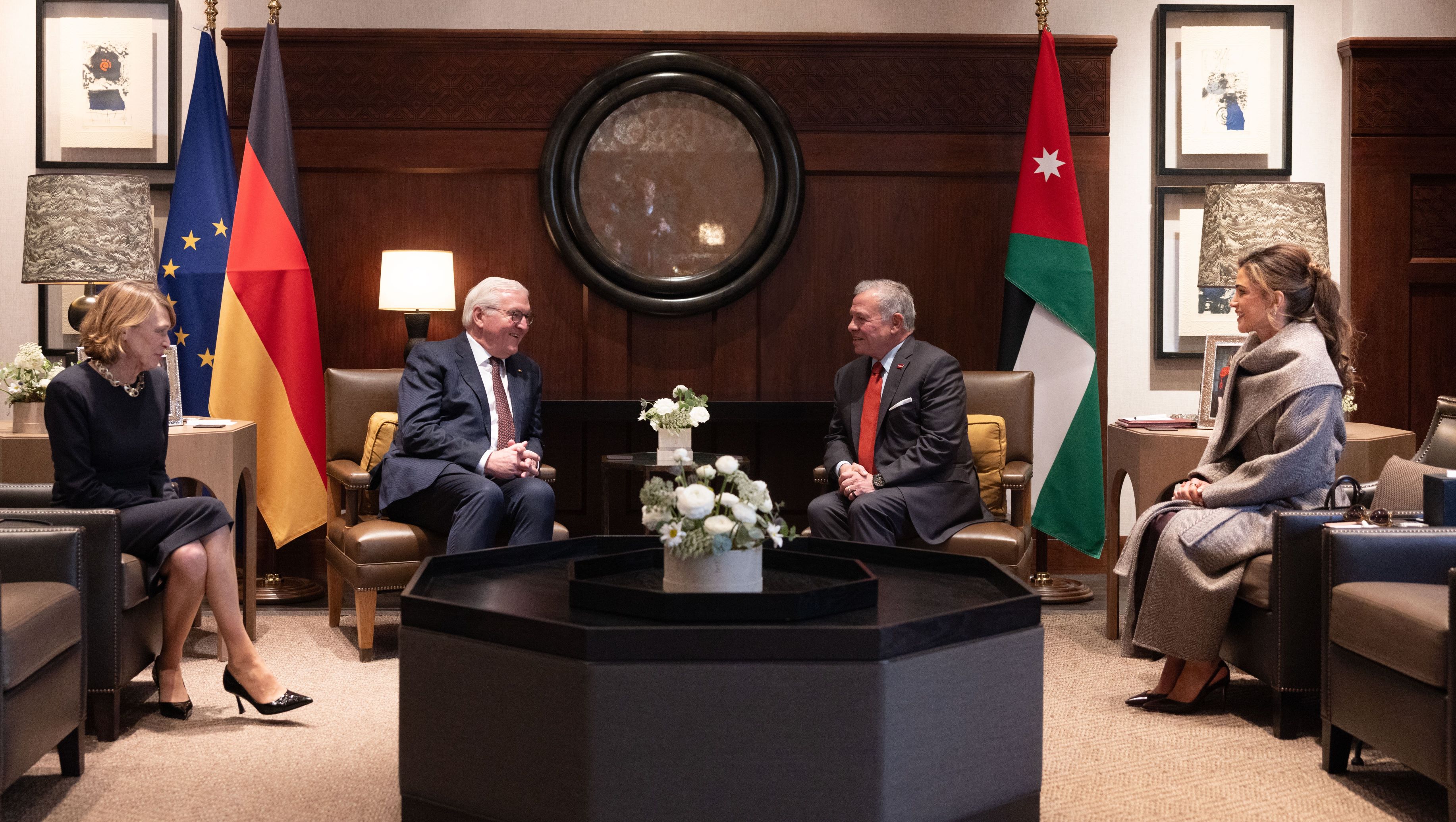  الملك والرئيس الألماني يبحثان في عمان سبل توطيد التعاون ومستجدات المنطقة