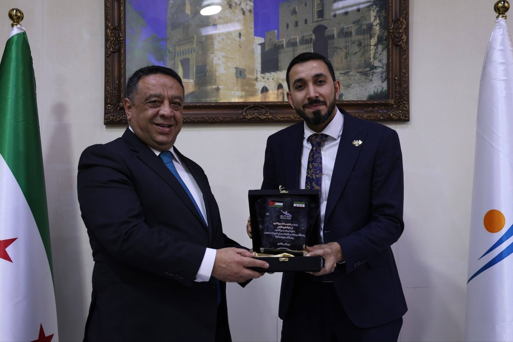  وفد من البريد الأردني يزور المؤسسة السورية للبريد