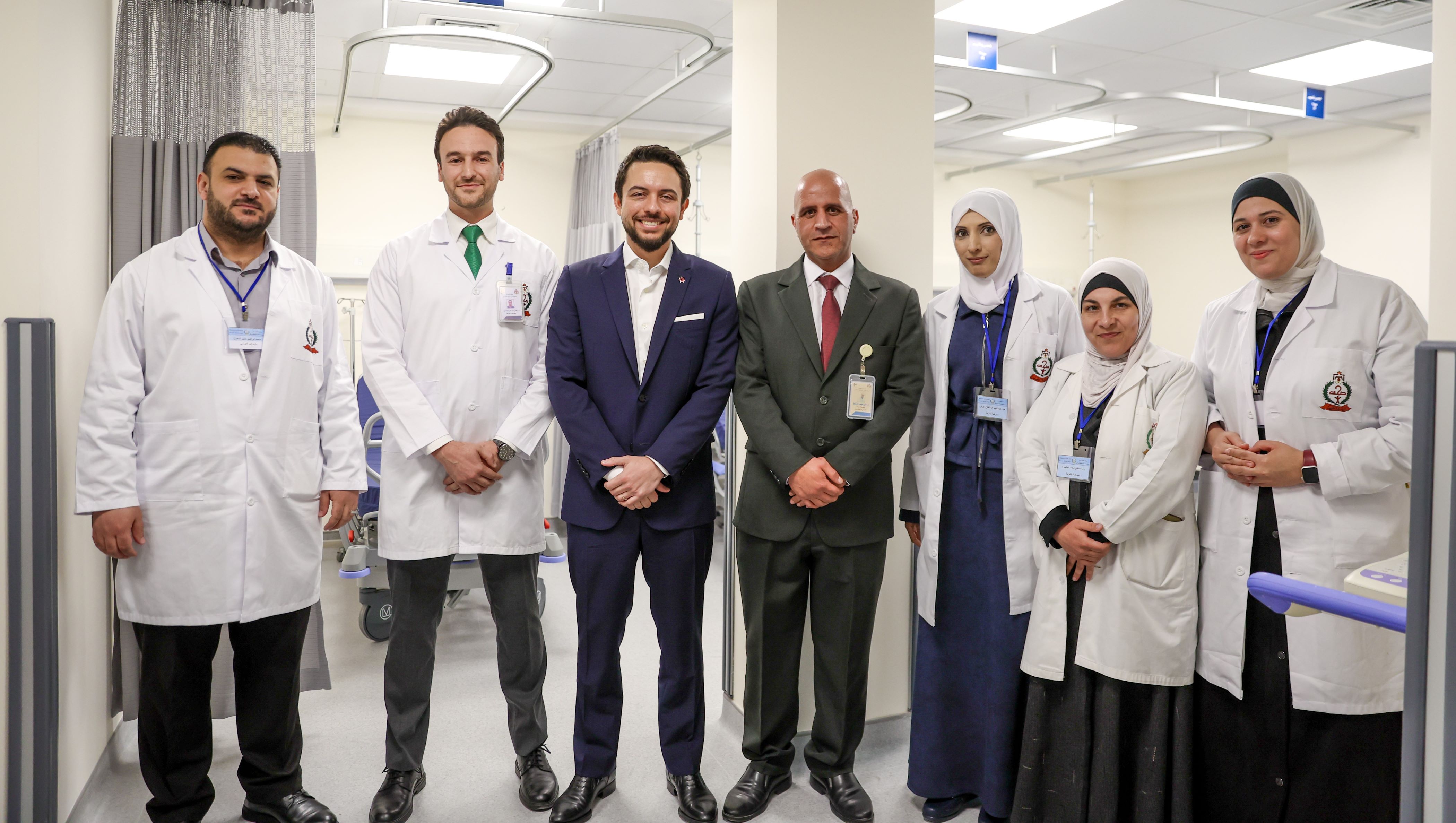  ولي العهد يفتتح مشروع إعادة تأهيل وتطوير مركز صحي جرش الشامل