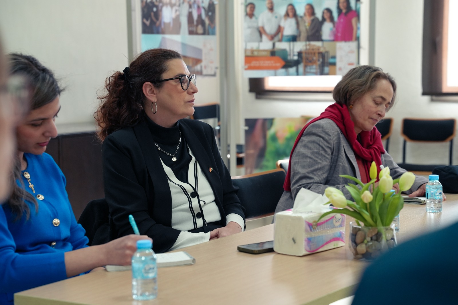  برلمانية ألمانية تطلع على تجربة مؤسسة الأميرة تغريد في تمكين النساء وبناء المهارات