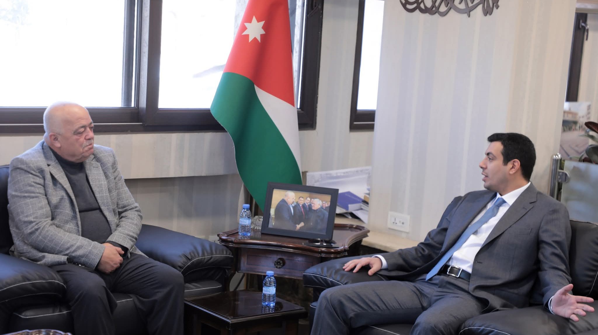  بحث التعاون بين بلدية إربد ومنظمة المدن العربية