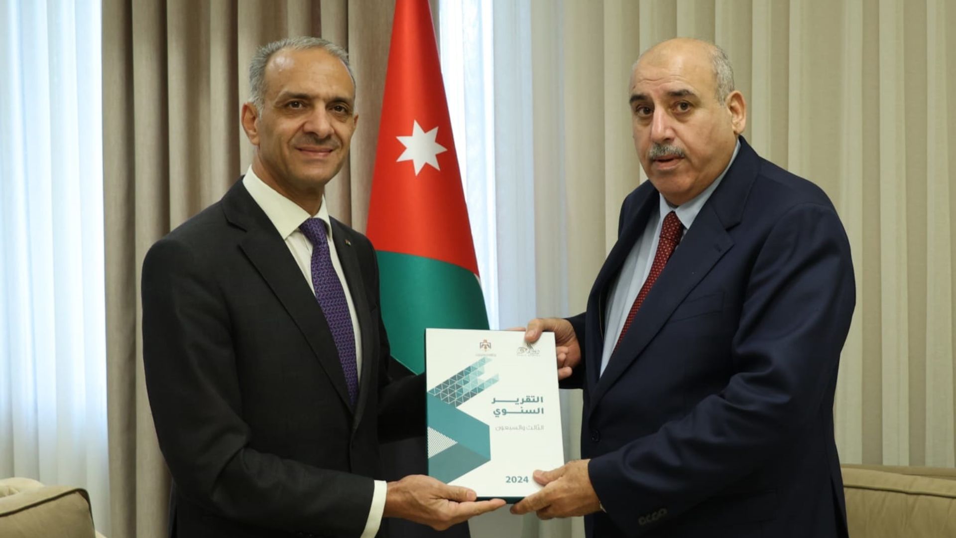  رئيس مجلس النواب يتسلم تقرير ديوان المحاسبة