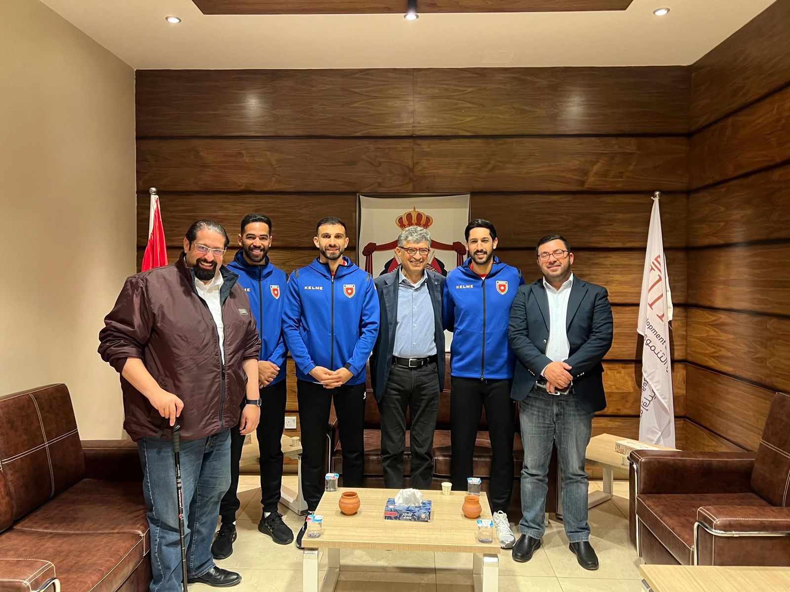  نجوم المنتخب الوطني لكرة القدم  يقودون حملة للترويج للبترا 