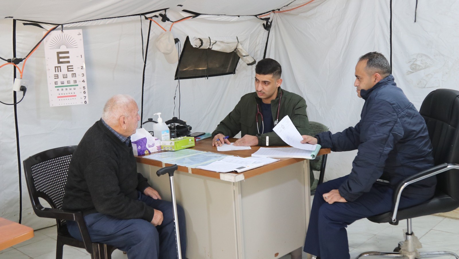  المستشفى الميداني الأردني نابلس9 يباشر تقديم خدماته