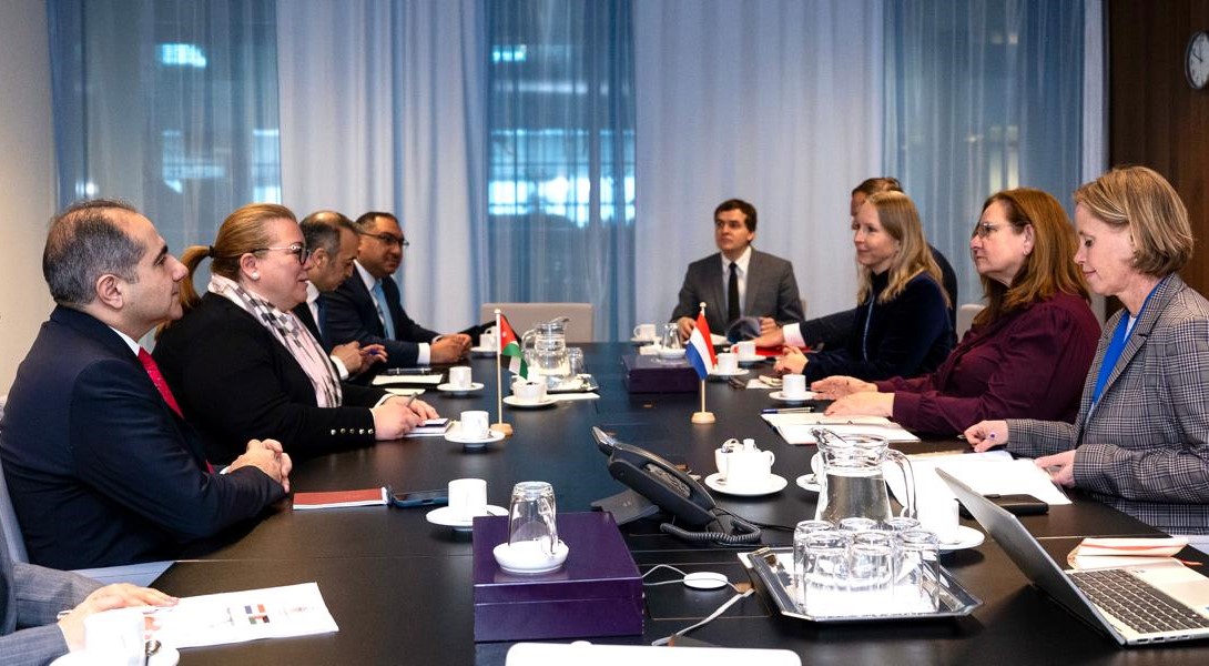  الوفد الوزاري يواصل جولته الأوروبية في هولندا تحضيرًا لمؤتمر الاستثمار الأردني الأوروبي