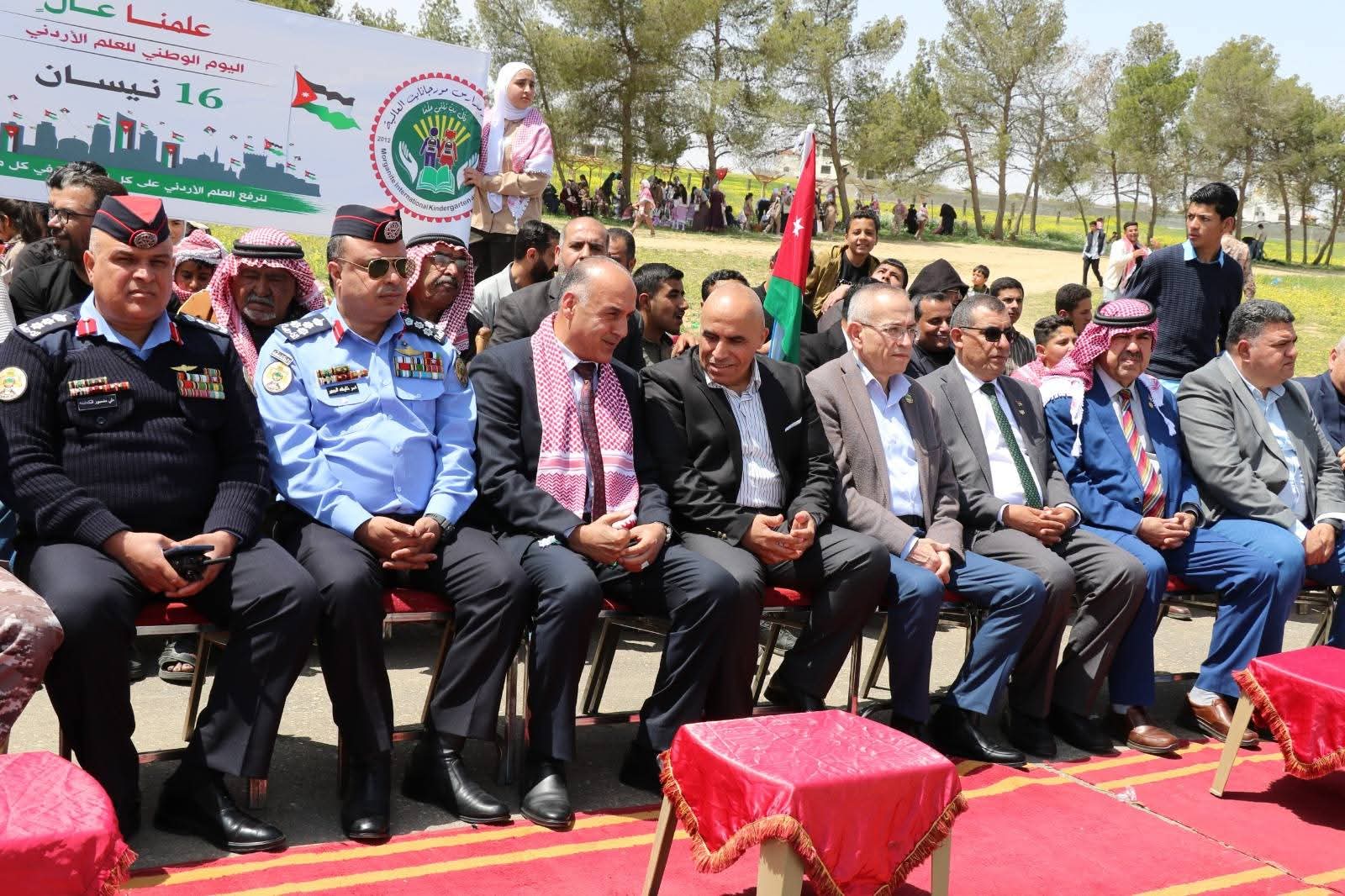 احتفالات وطنية واسعة بيوم العلم الأردني في مختلف المحافظات