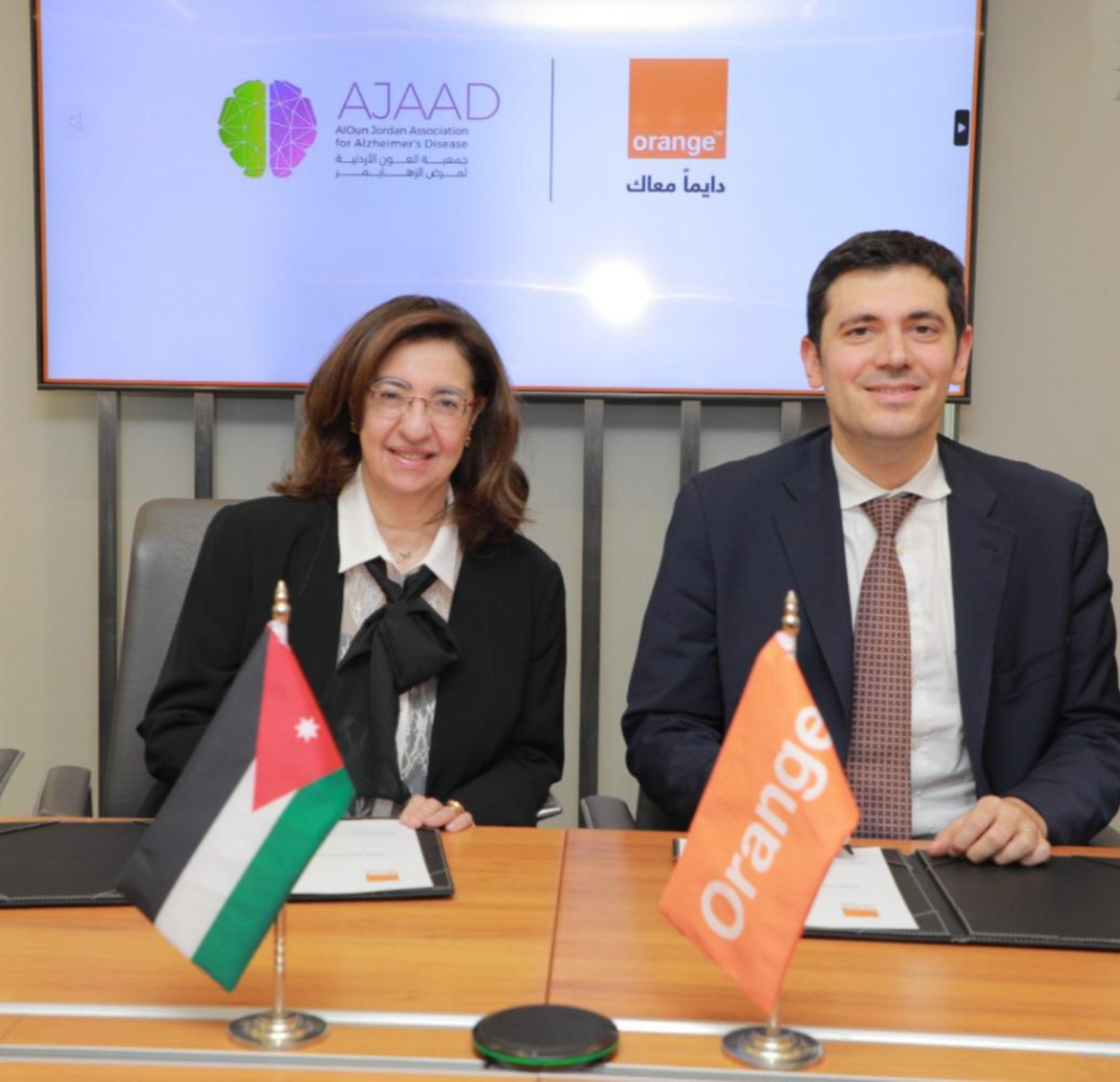  اتفاقية تعاون بين "أورنج" وجمعية العون لمرض الزهايمر
