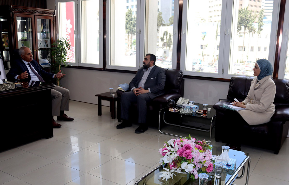  "الإقراض الزراعي" تبحث التعاون مع سلطة إقليم البترا واتحاد النحالين