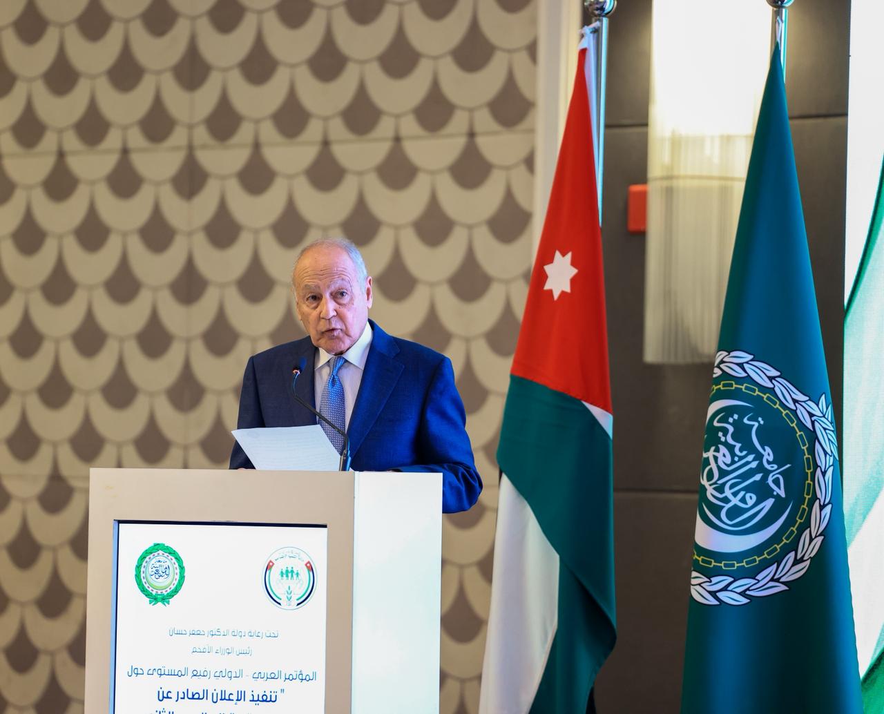  رئيس الوزراء يفتتح المؤتمر العربي لتنفيذ إعلان مؤتمر القمة العالمي الثاني للتنمية الاجتماعية ضمن الدورة ال 45 لمجلس وزراء الشؤون الاجتماعية العرب