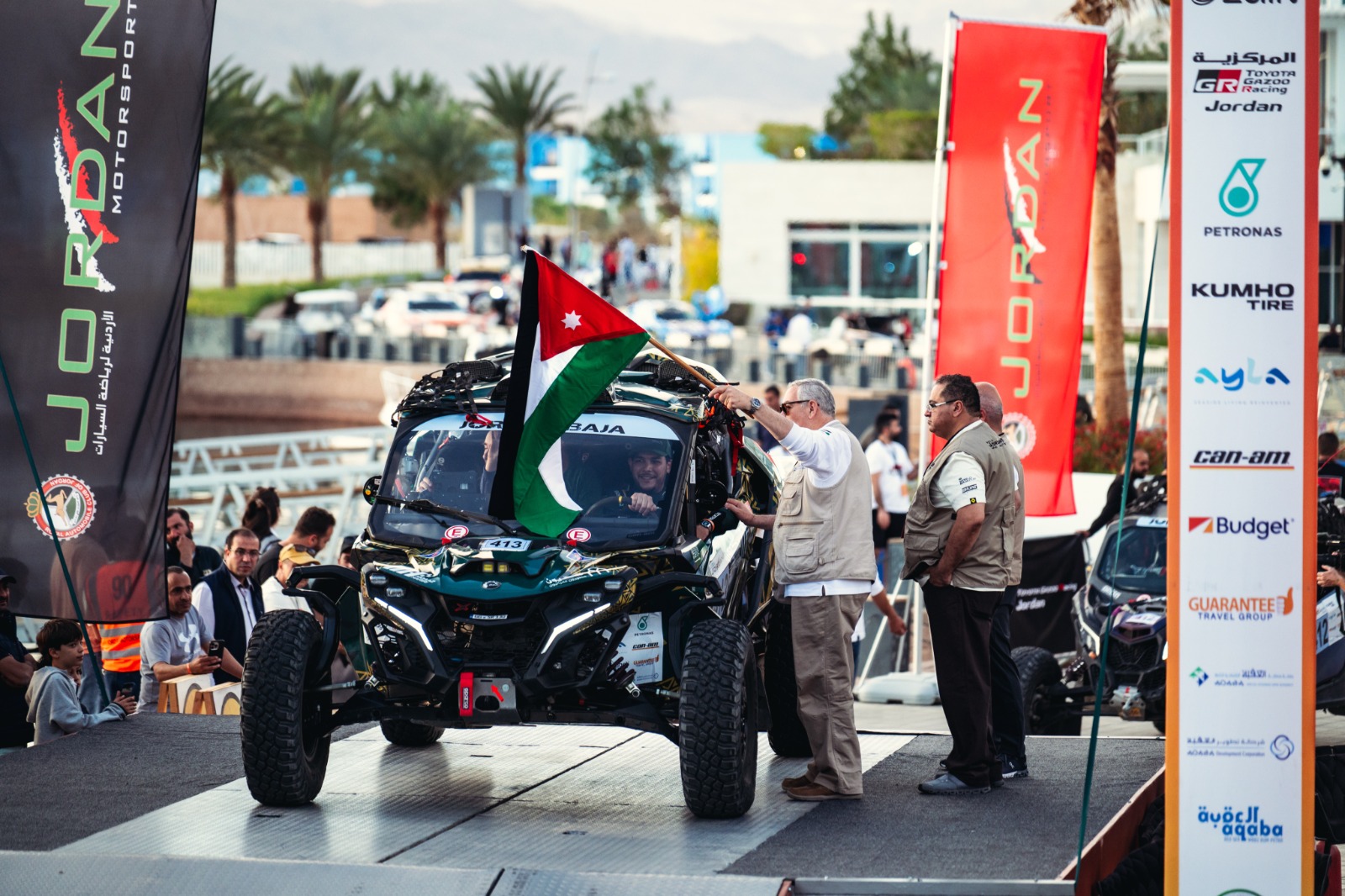  مندوباً عن الأمير فيصل..البشير يعطي شارة الإنطلاق لباها الأردن