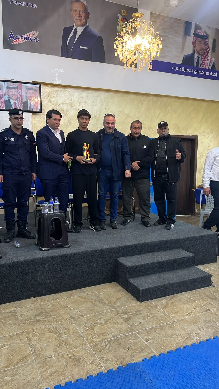  بطولة تنشيطية للكيك بوكسينغ في الرصيفة بمناسبة عيد ميلاد الملك