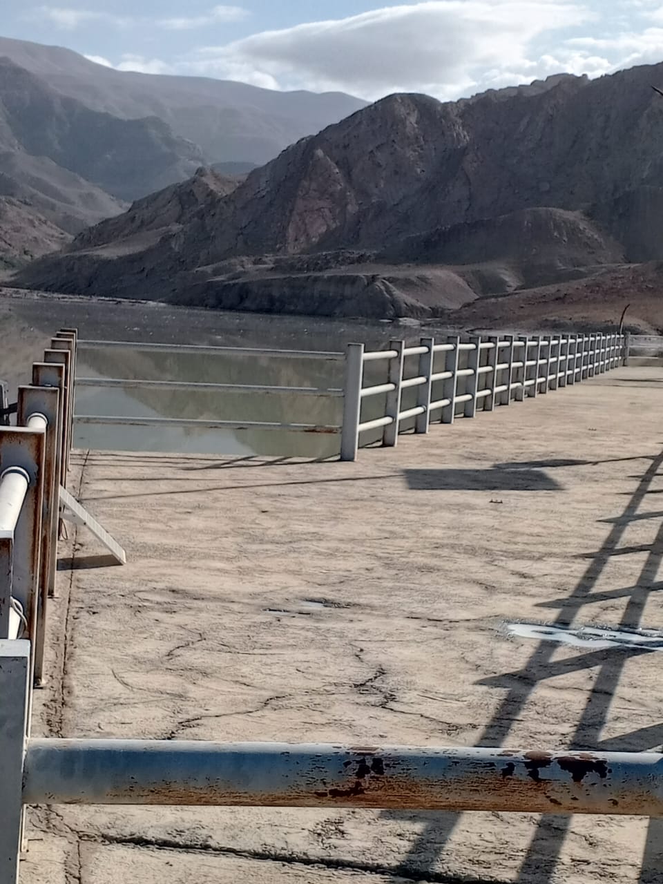  أمين عام سلطة وادي الأردن يتفقد سدي ابن حماد والكرك 