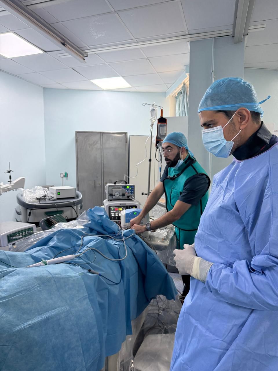 مستشفى الملك المؤسس يجري أول عمليات "كي كهربائي" لتسارع دقات القلب 