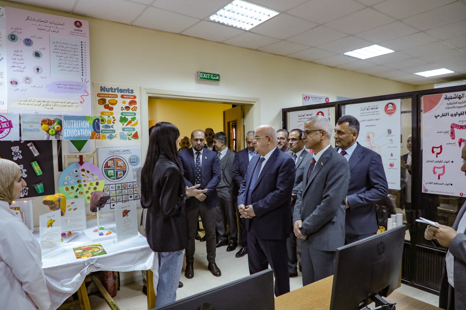 "الهاشمية" تفتتح مختبري الذكاء الاصطناعي في التغذية والمحاكاة