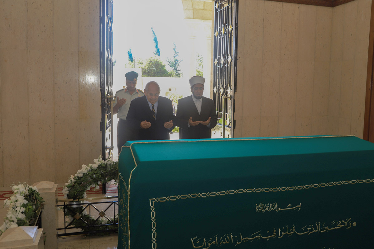 Regent visits tomb of King Abdullah I