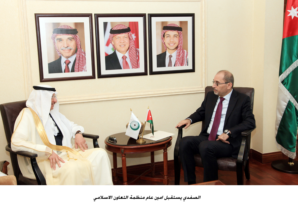 Safadi, Secretary General of OIC, discuss ties, regional issues