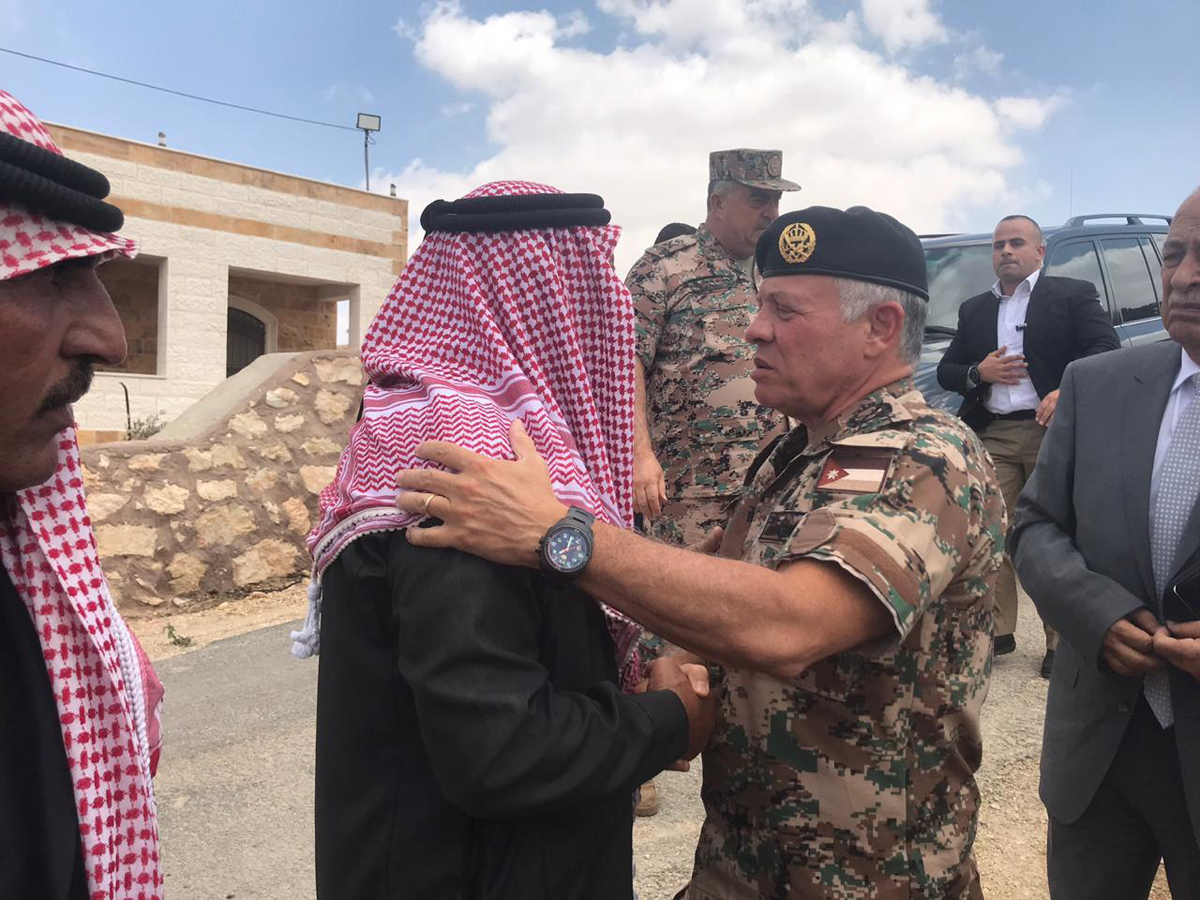 King condoles family of Corp. Aqarbeh