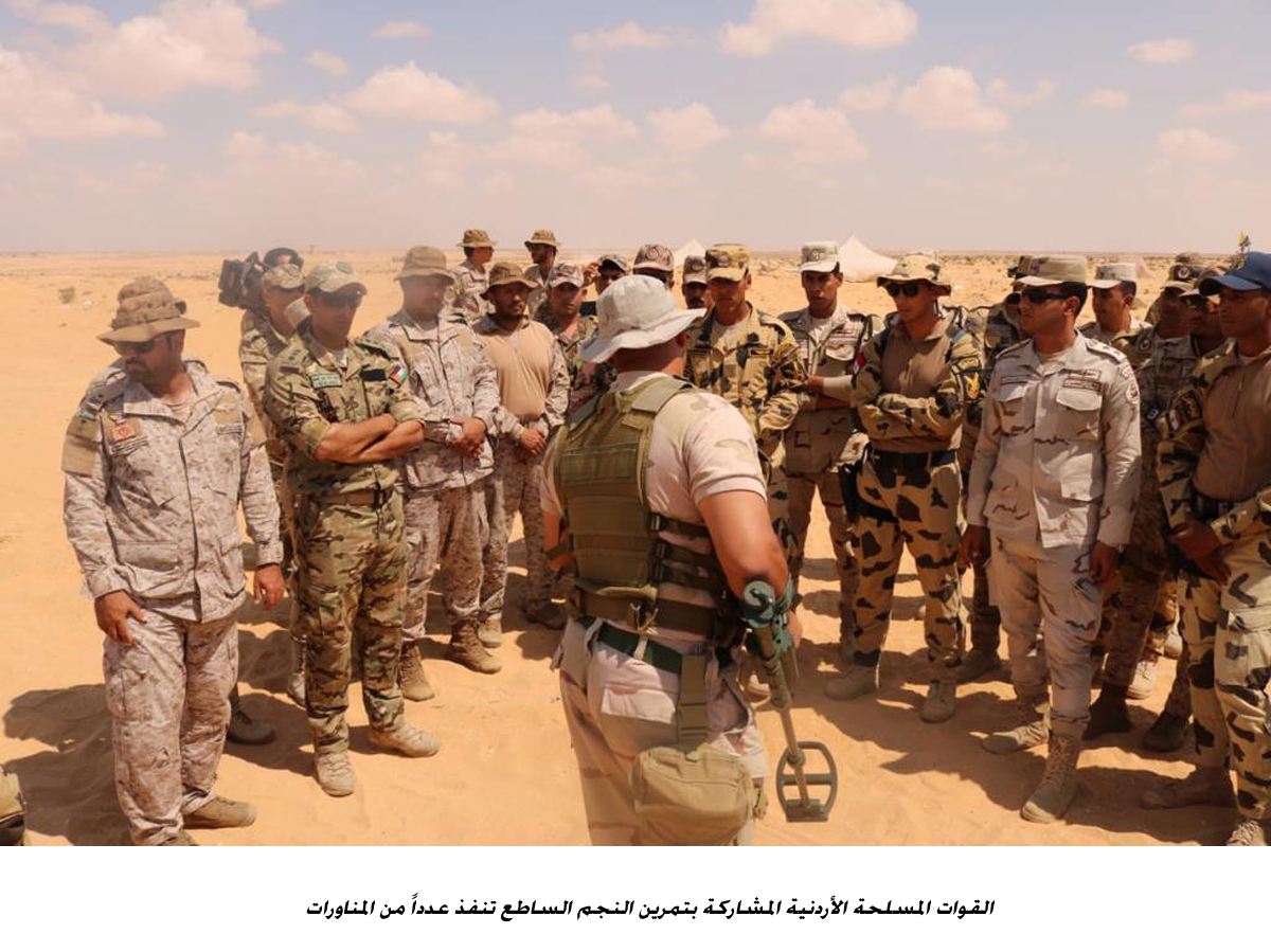 Jordanian armed forces take part in Bright Star 2018 military exercises