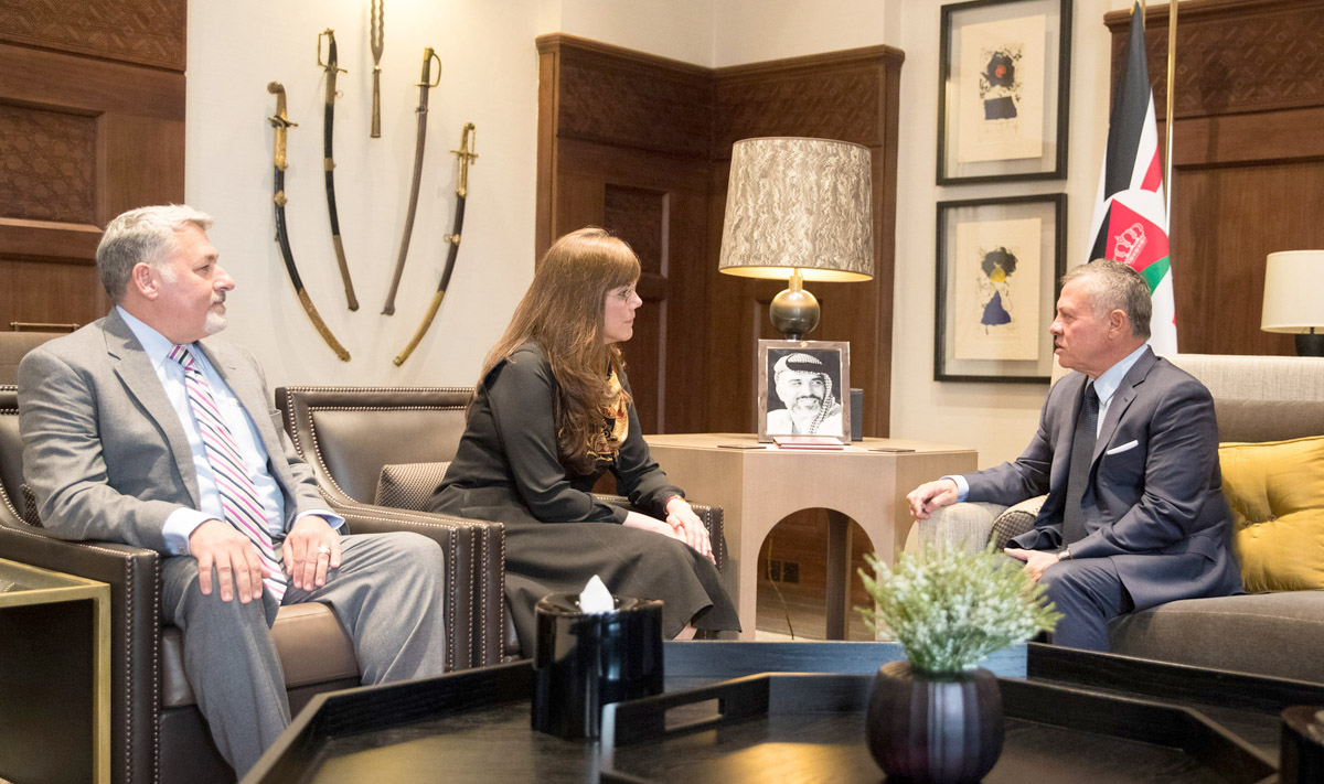 King meets US arms control official