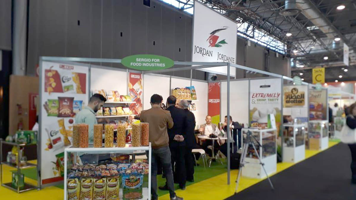Jordan pavilion at SIAL Paris food fair opened