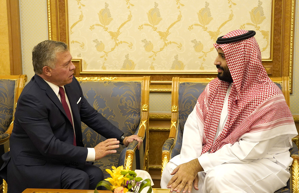 King meets Saudi Crown Prince, attends part of investment conference