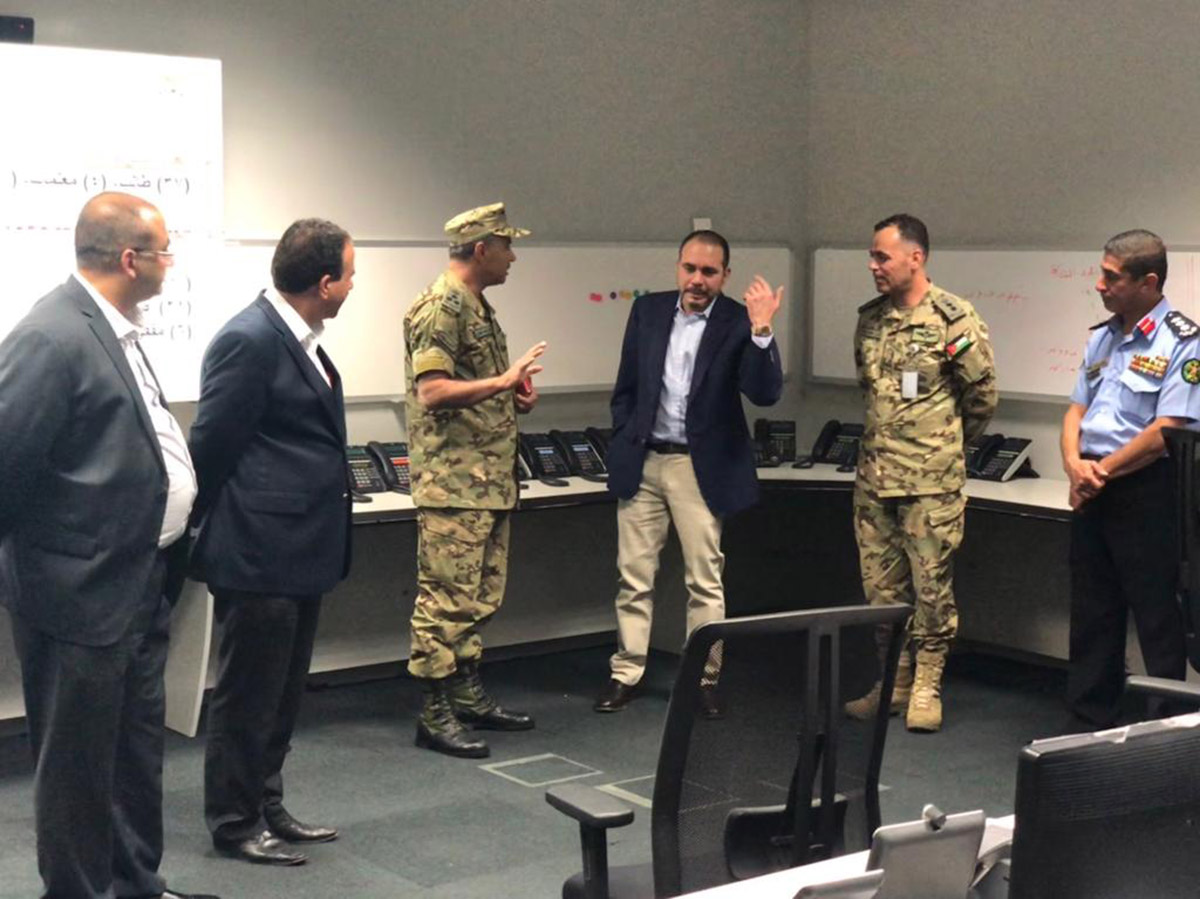 Prince Ali follows up on Dead Sea floods rescue op